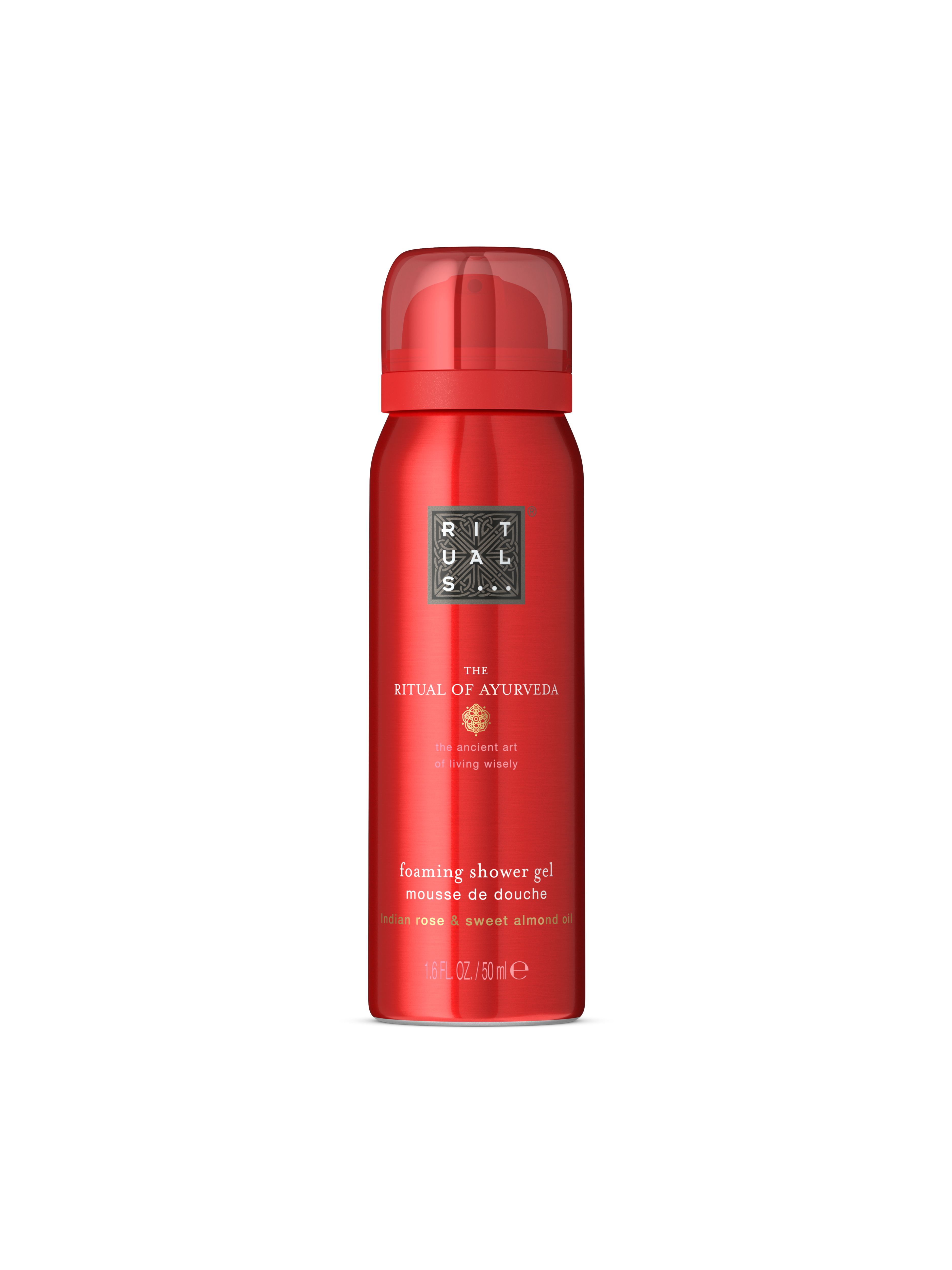 The Ritual of Ayurveda Foaming Shower Gel 50ml