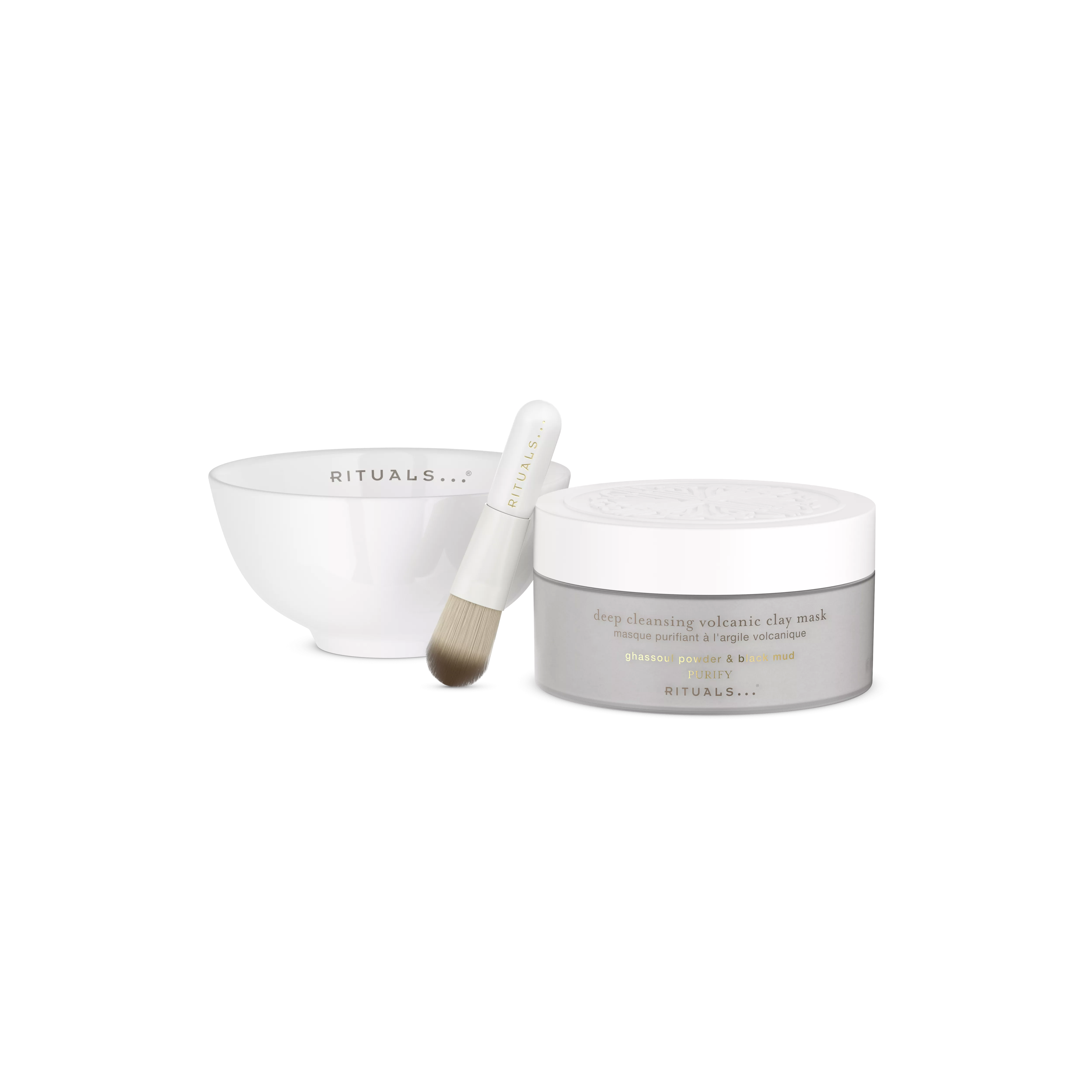 Tiefenreinigende Maske mit Vulkanerde, skincare, Weiß, 70 gr, RITUALS