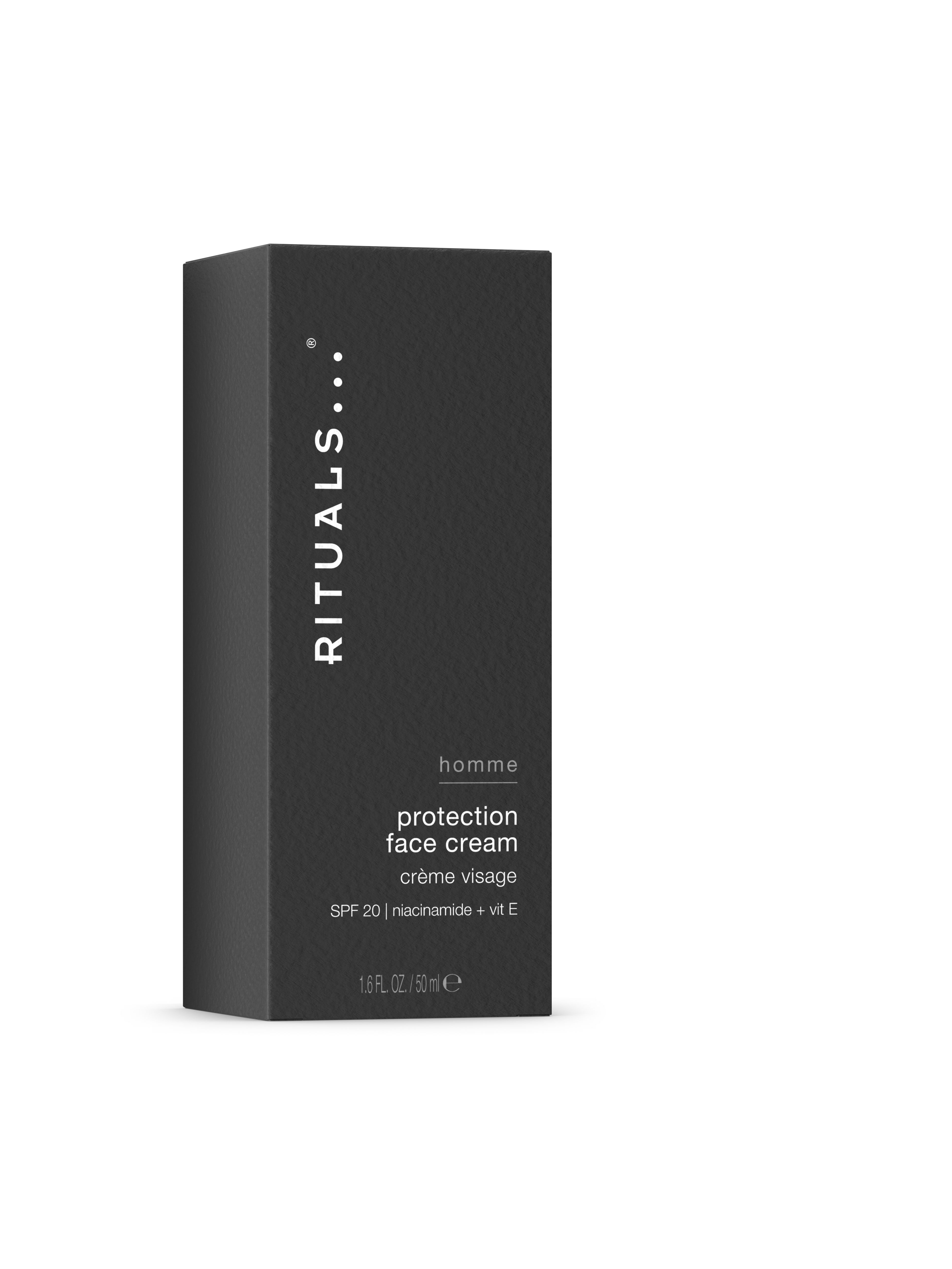 Homme Protection Face Cream SPF 20 50ml Product Pack
