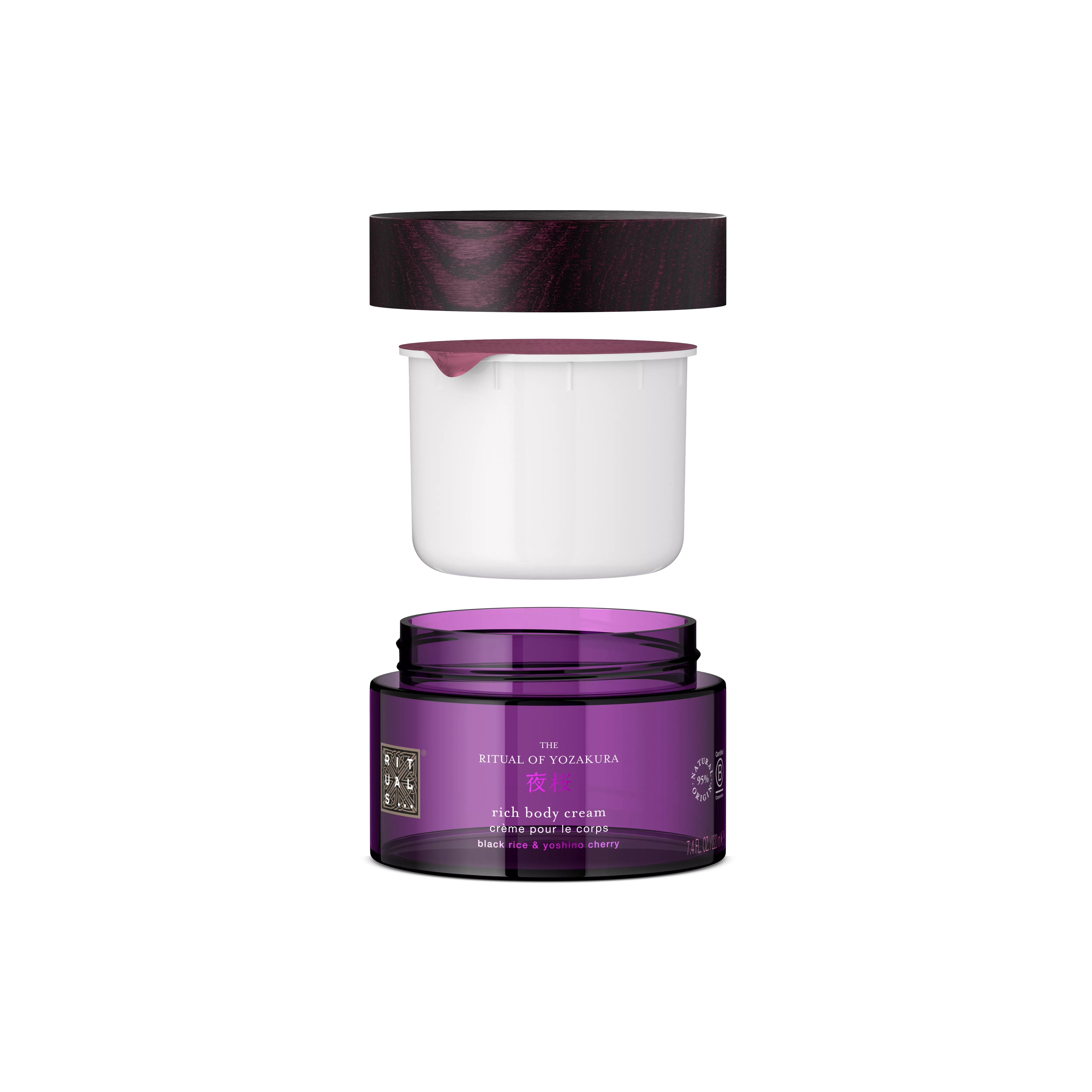 crème pour le corps, yozakura, Purple, 220 ml, RITUALS