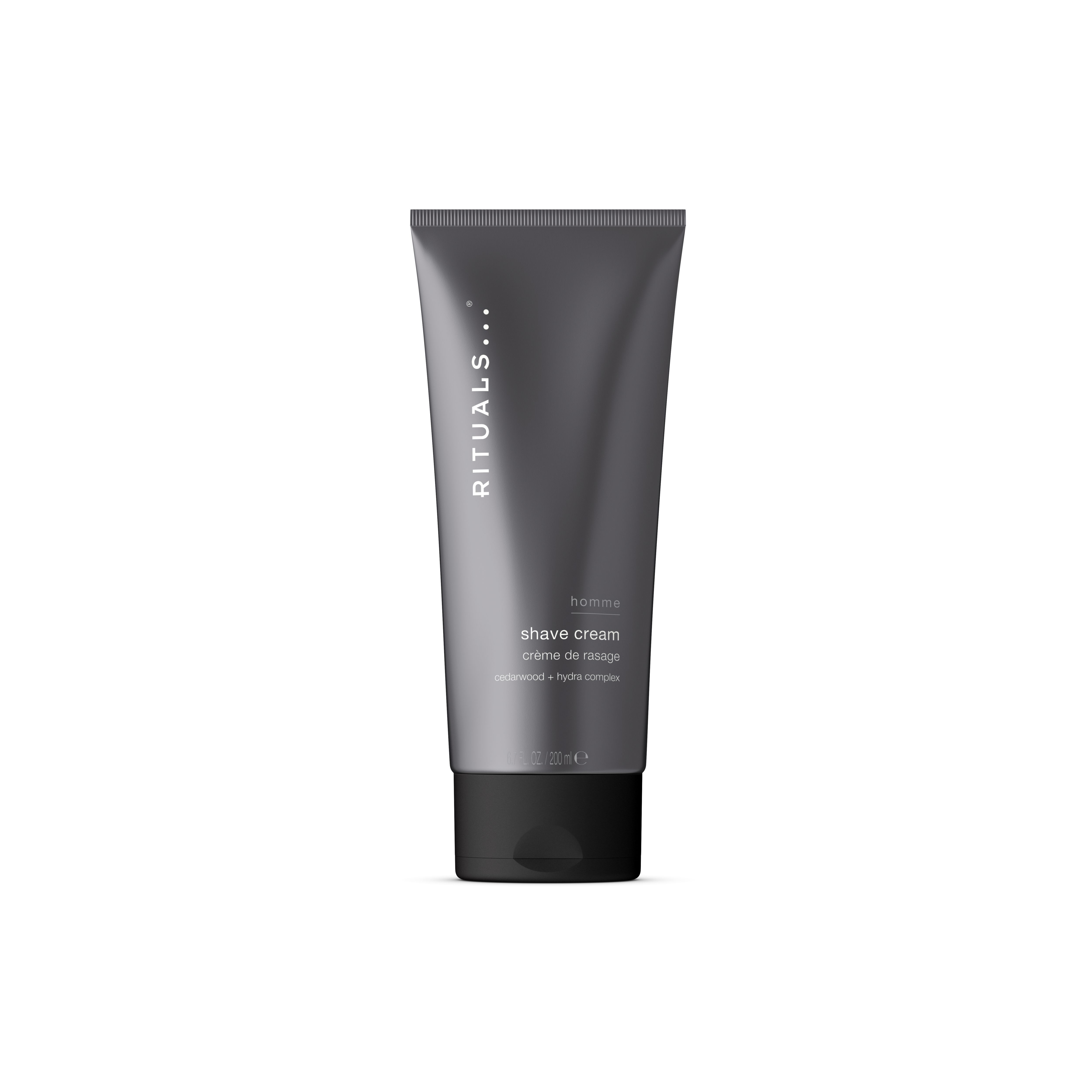 milde & verzorgende scheercrème, homme, Black, 200 ml, RITUALS