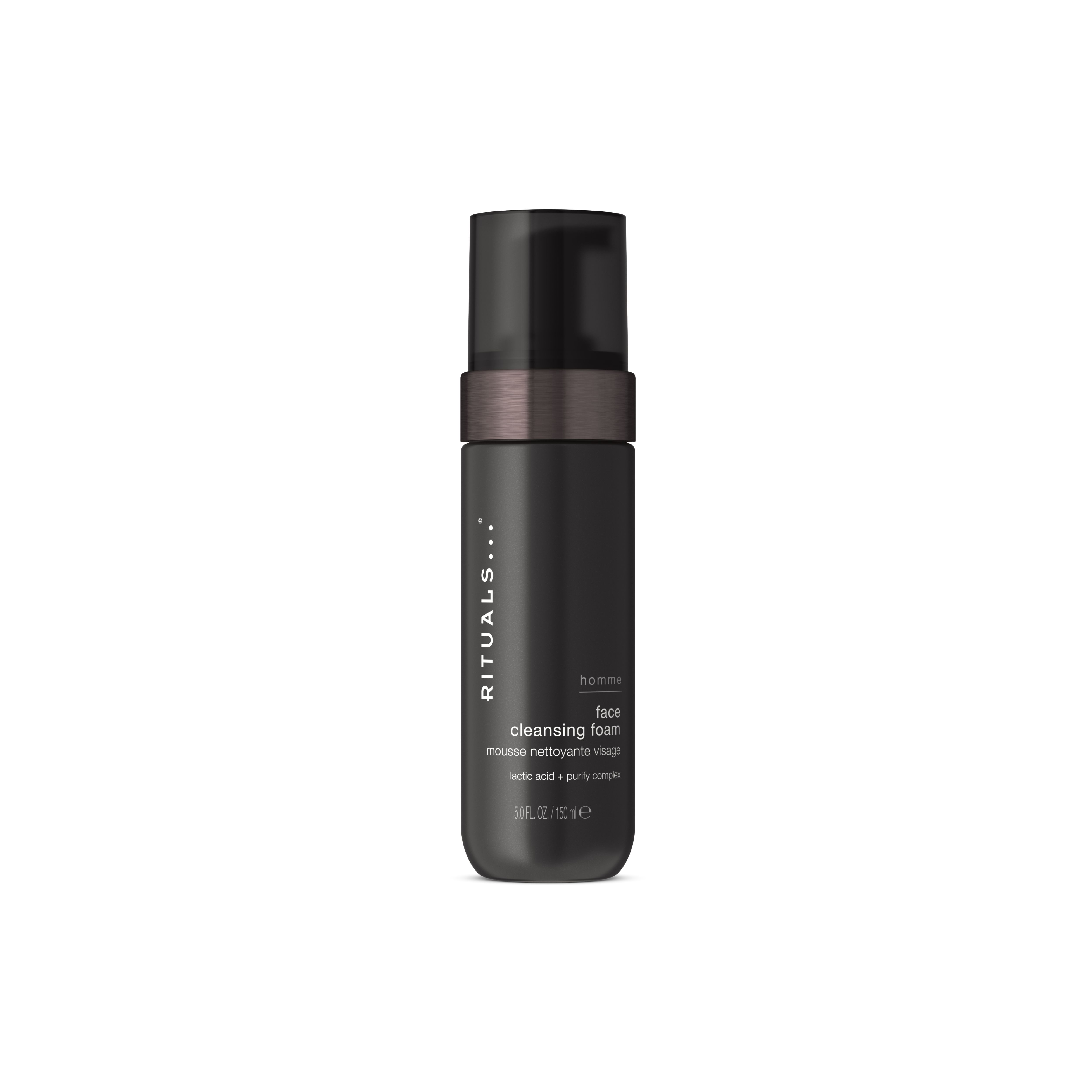 reinigingsschuim voor het gezicht, homme, Black, 150 ml, RITUALS