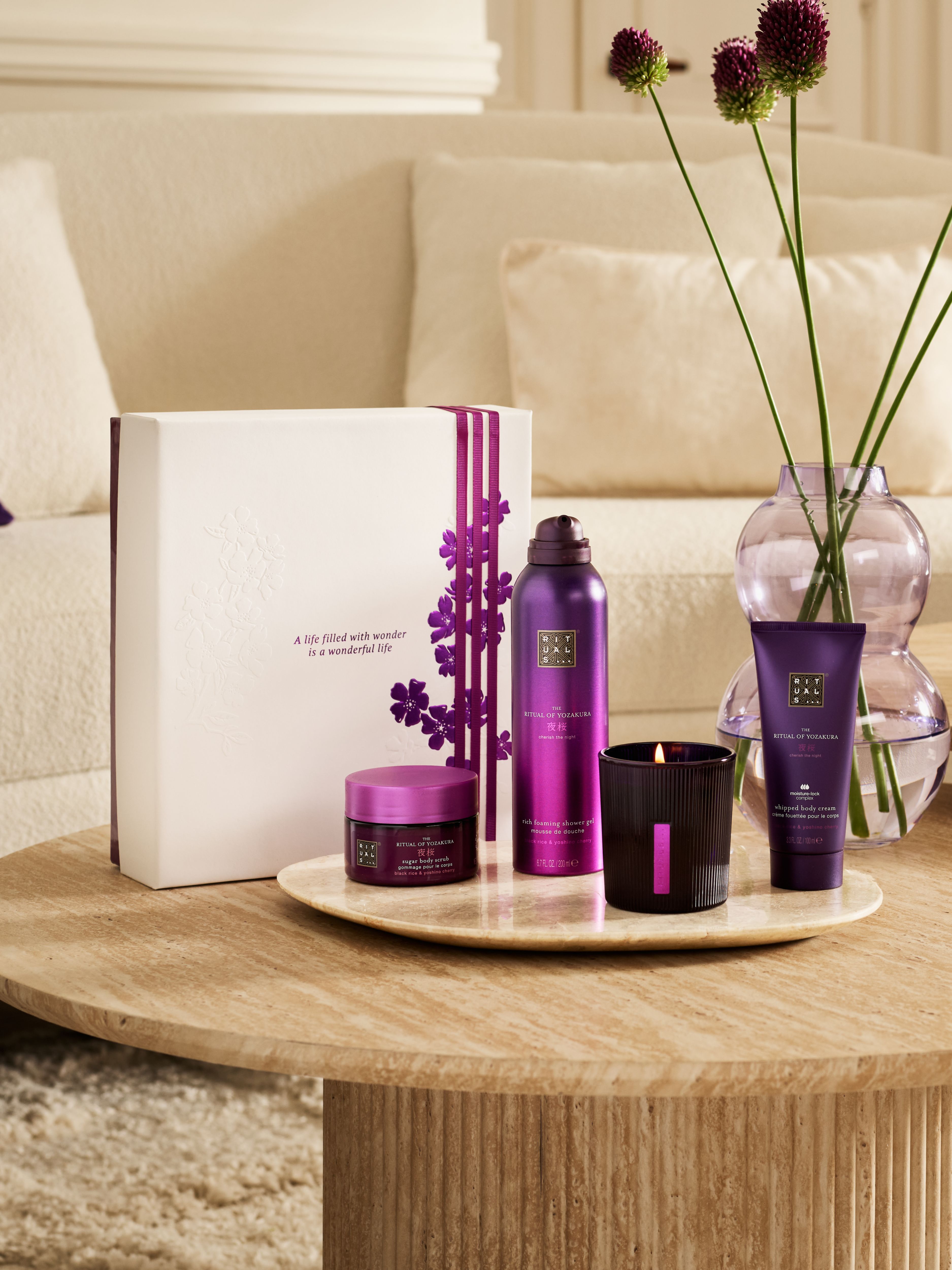 The Ritual of Yozakura - Medium Gift Set 2025 Oct Lifestyle with Closed Pack