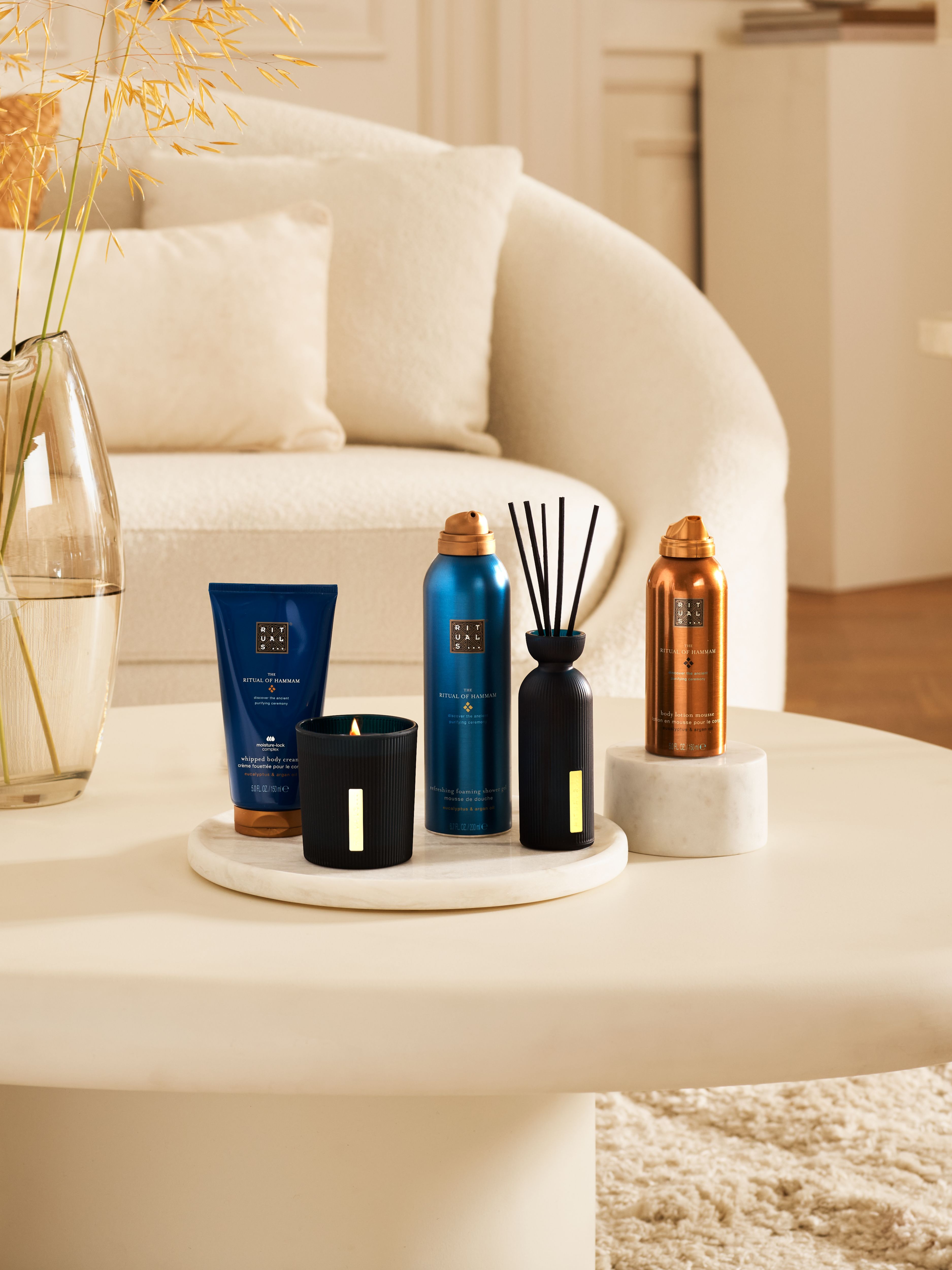 The Ritual of Hammam - Large Gift Set 2025 Lifestyle with Open Pack