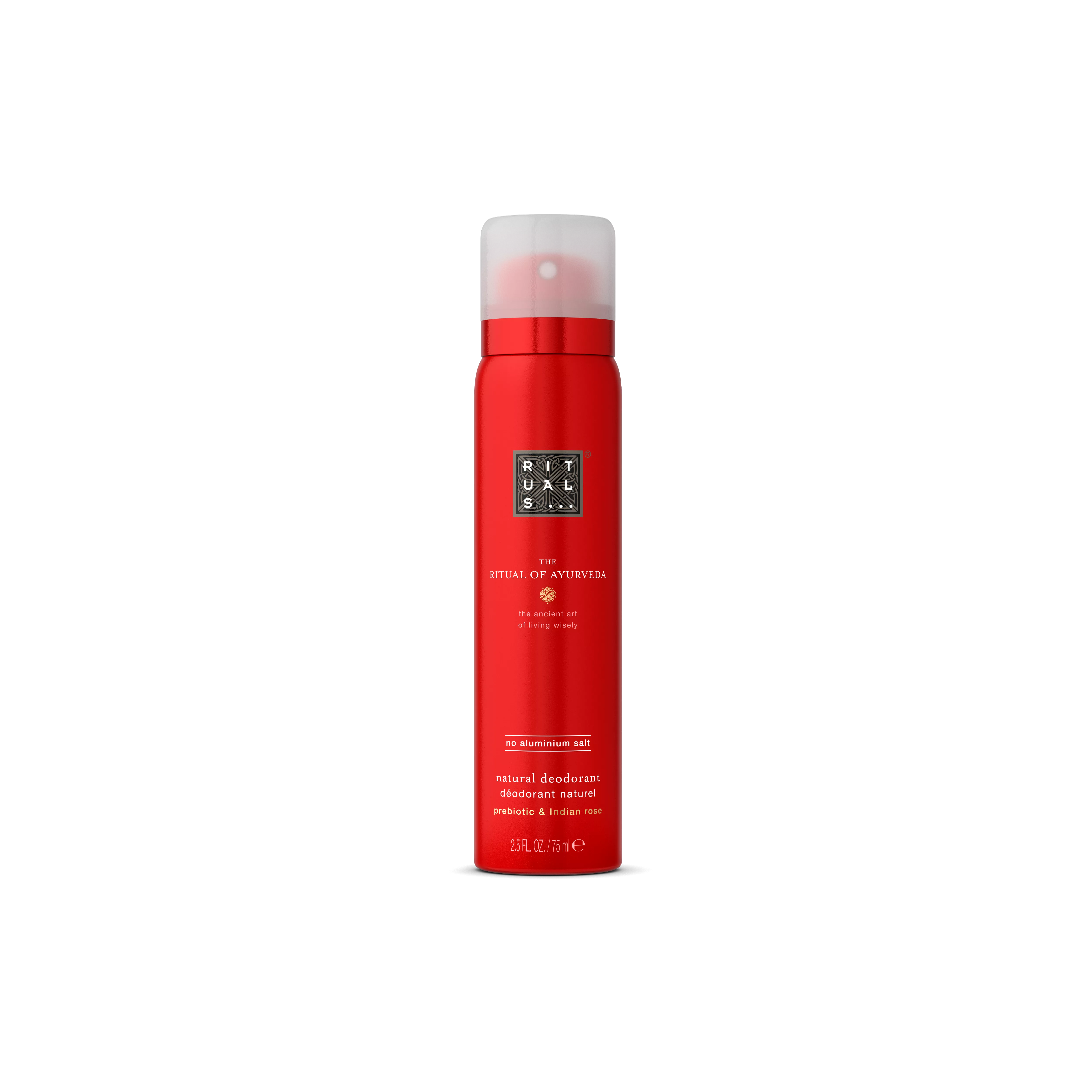 déodorant pour le corps revitalisant aux prébiotiques, ayurveda, Red, 75 ml, RITUALS