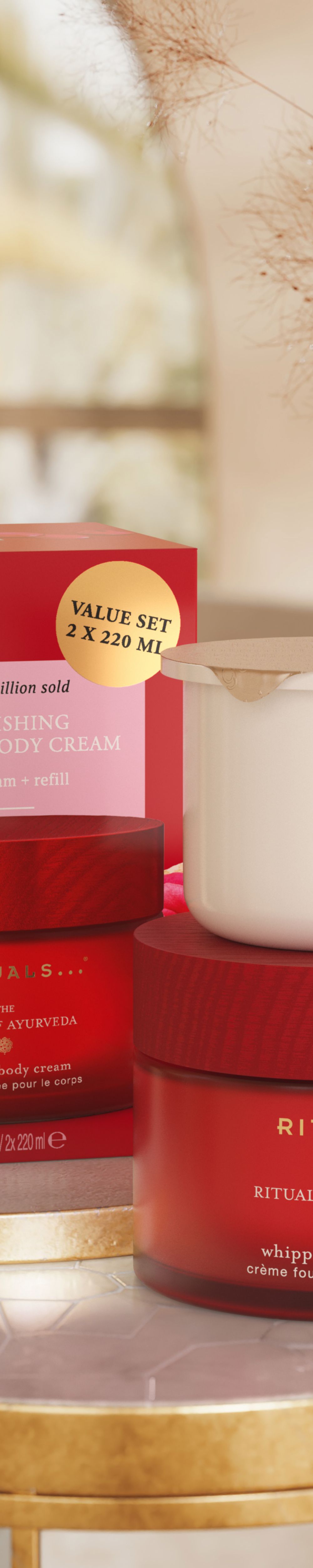 Rituals body cream and refill from The Ritual of Ayurveda range, 440 ml – vue 2
