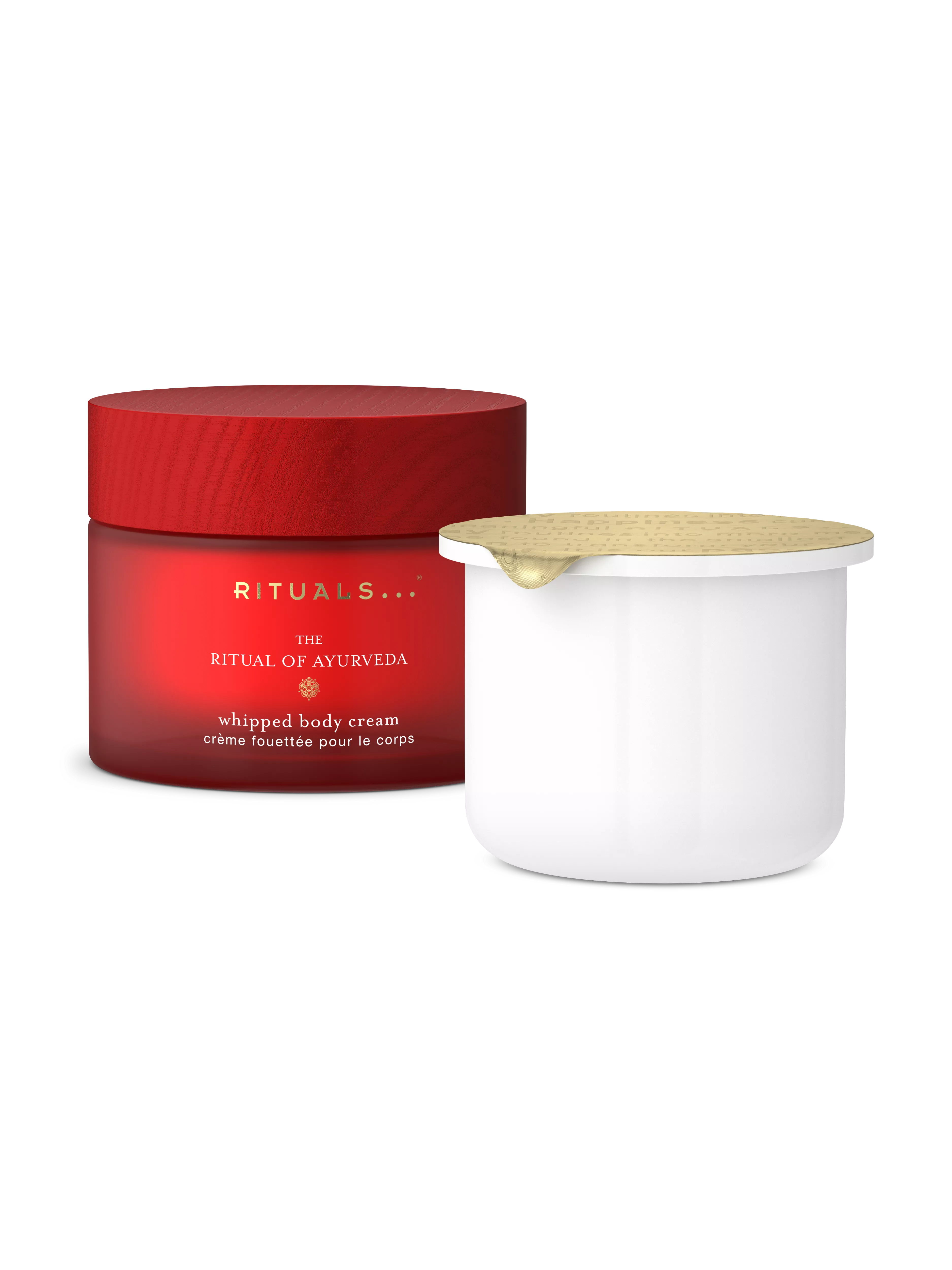 220 ml kūno kremas, 220 ml kūno kremo papildymas, ayurveda, Red, 440 ml, RITUALS