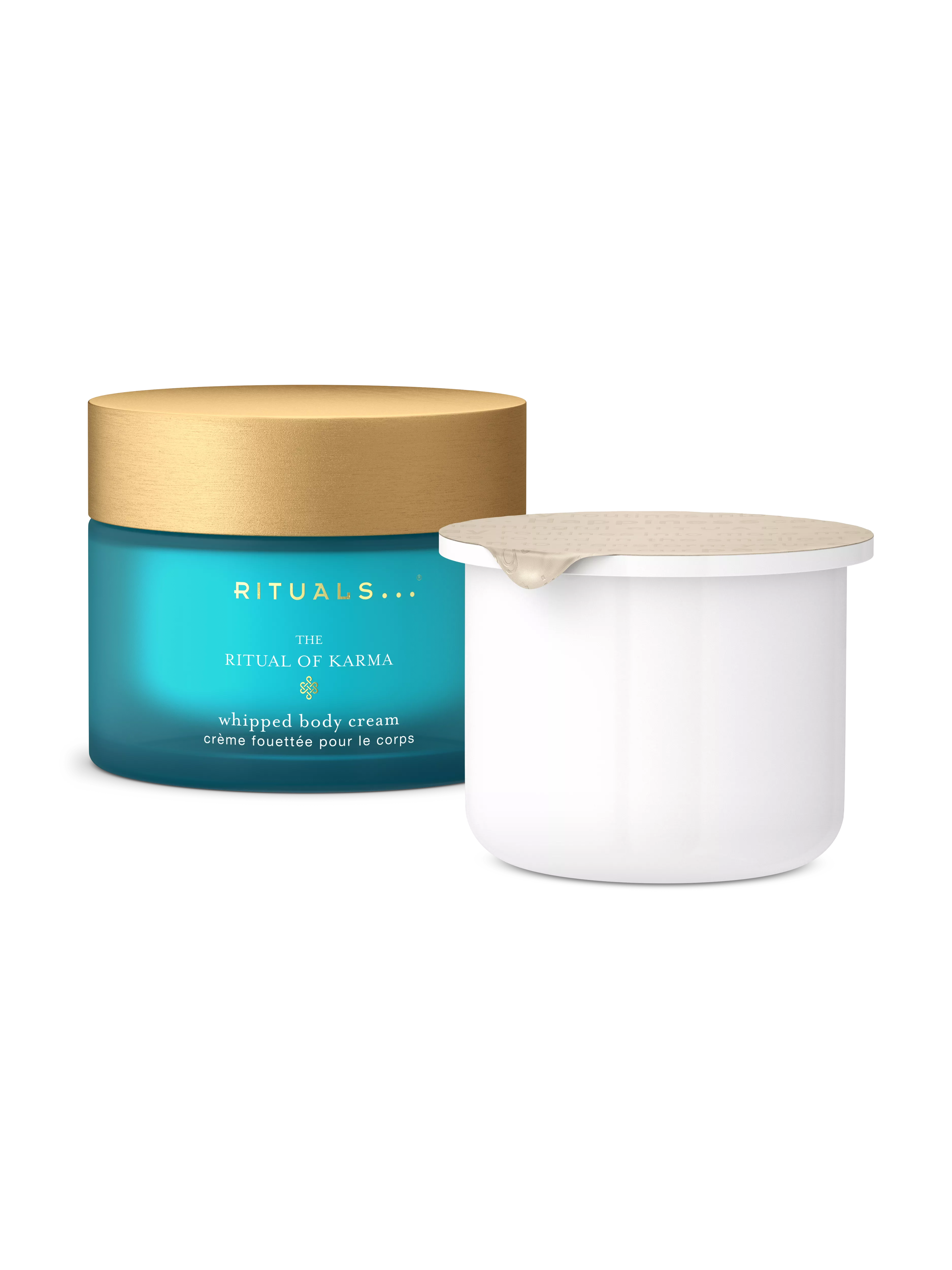 220 ml kūno kremas, 220 ml kūno kremo papildymas, karma, Blue, 440 ml, RITUALS