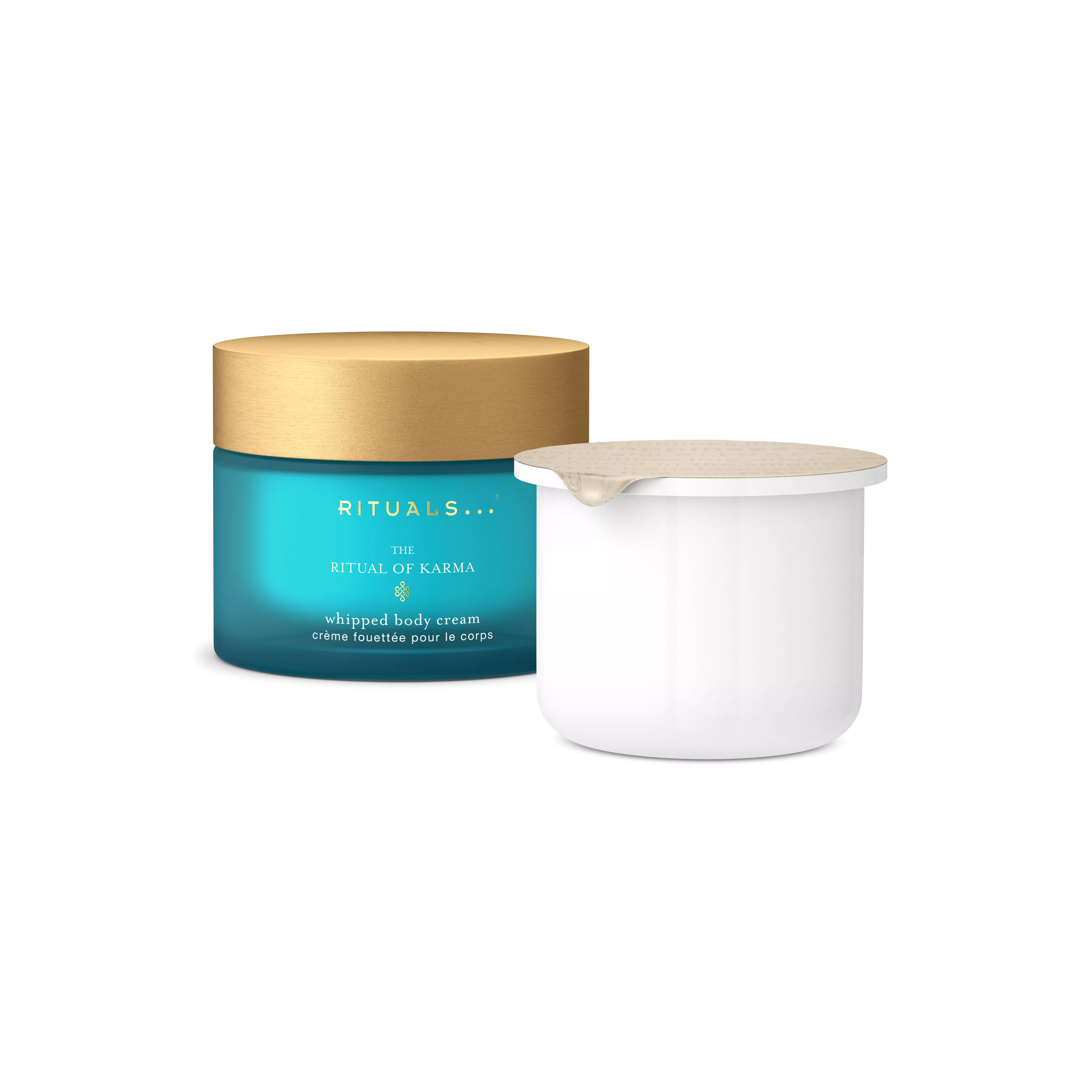 Körpercreme 220 ml, Körpercreme Nachfüllpackung 220 ml, karma, Blue, 440 ml, RITUALS