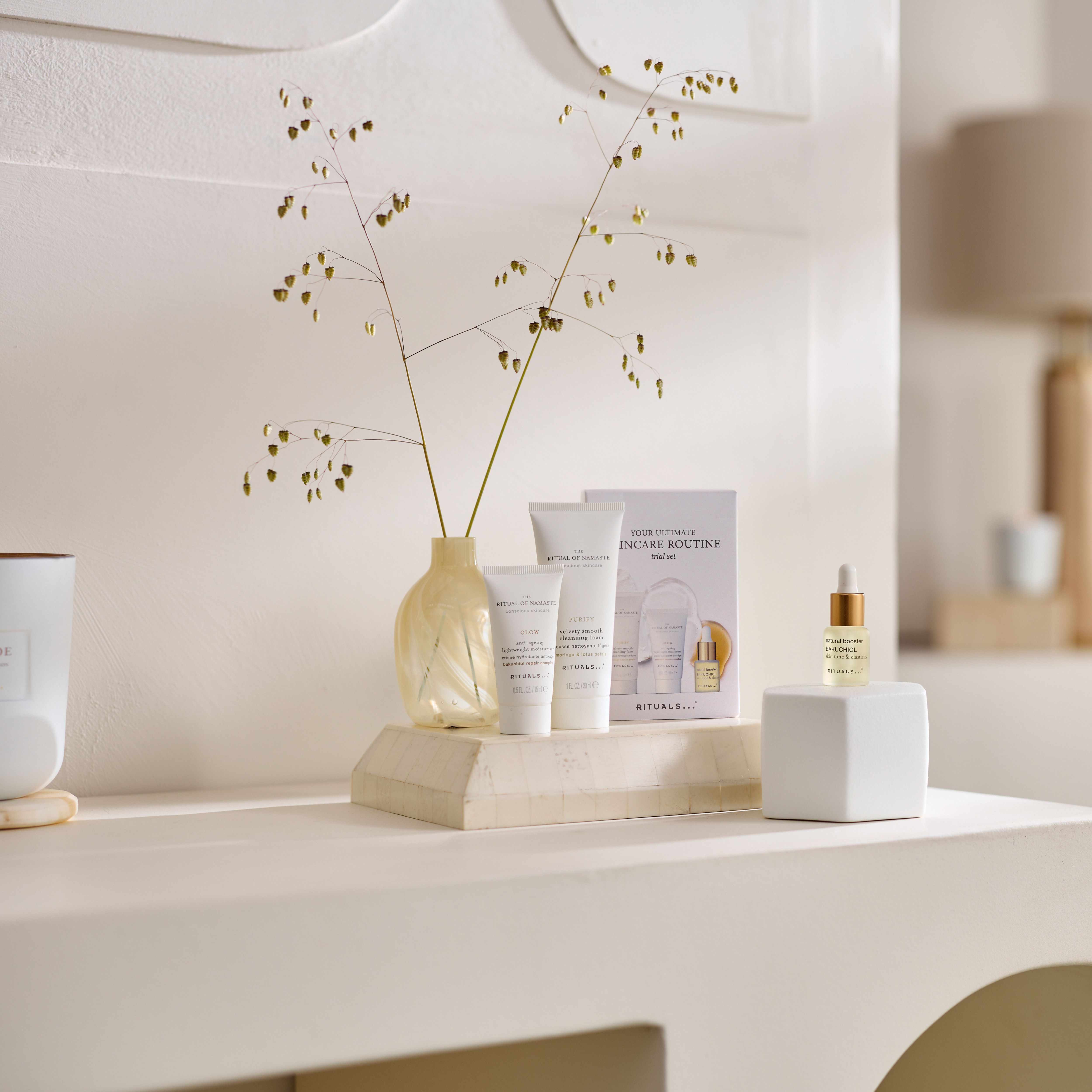 The Ritual of Namaste Skin Care Set - Daily Routine Lifestyle with Closed Pack