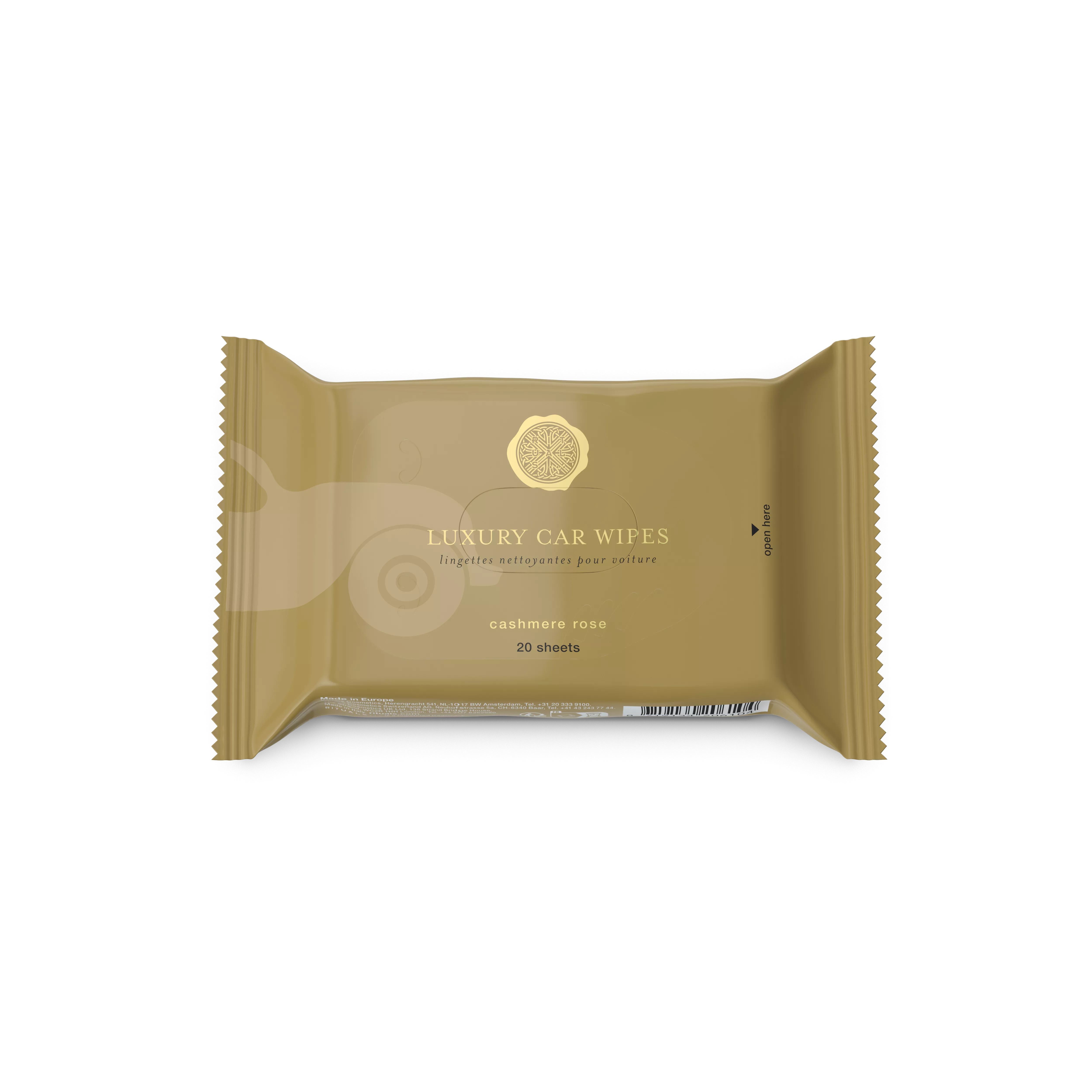 car interior cleaning wipes, privatecollection, White, 20 x 1 gr, RITUALS