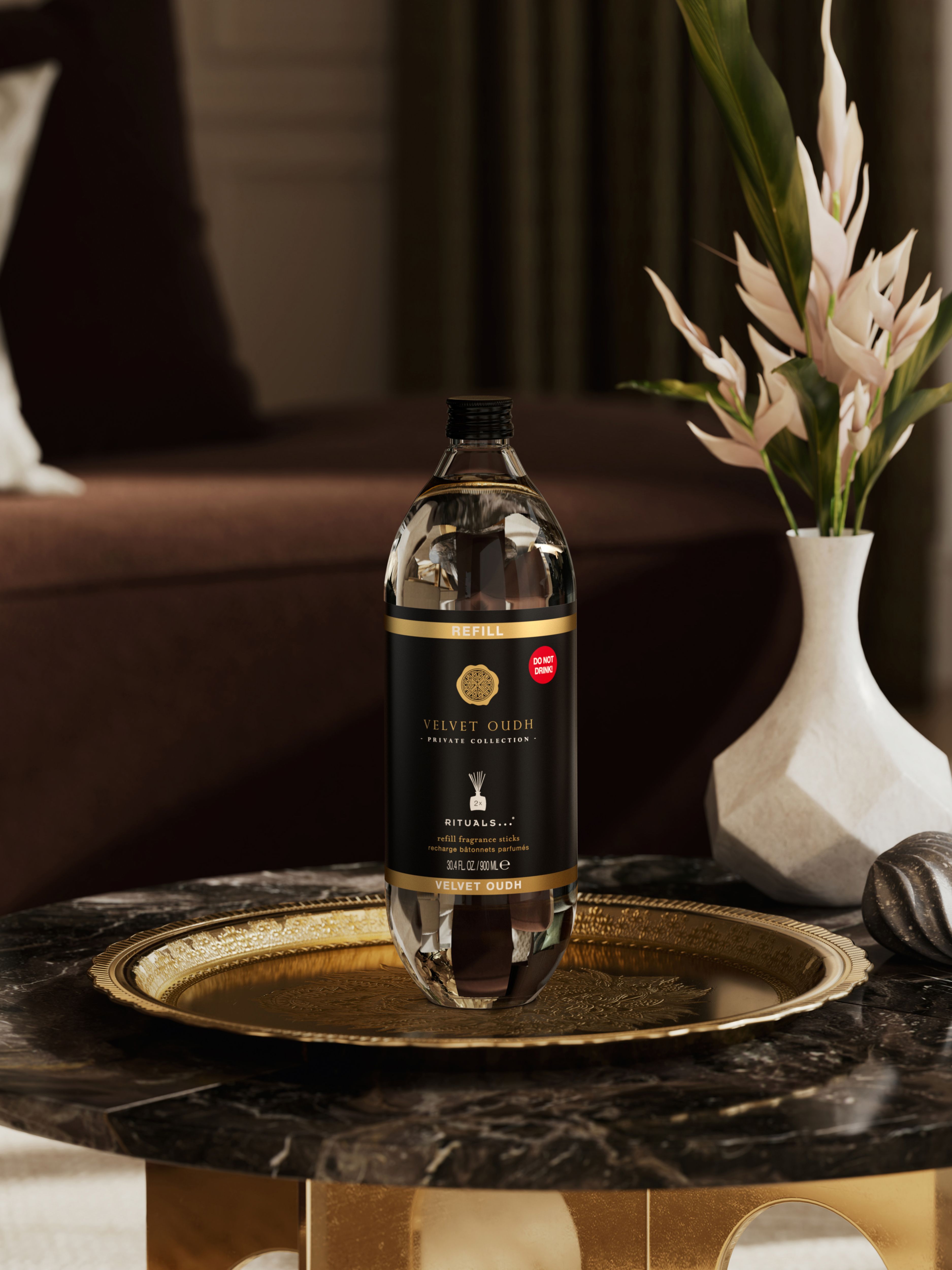 Velvet Oudh Refill Fragrance Sticks 900ml