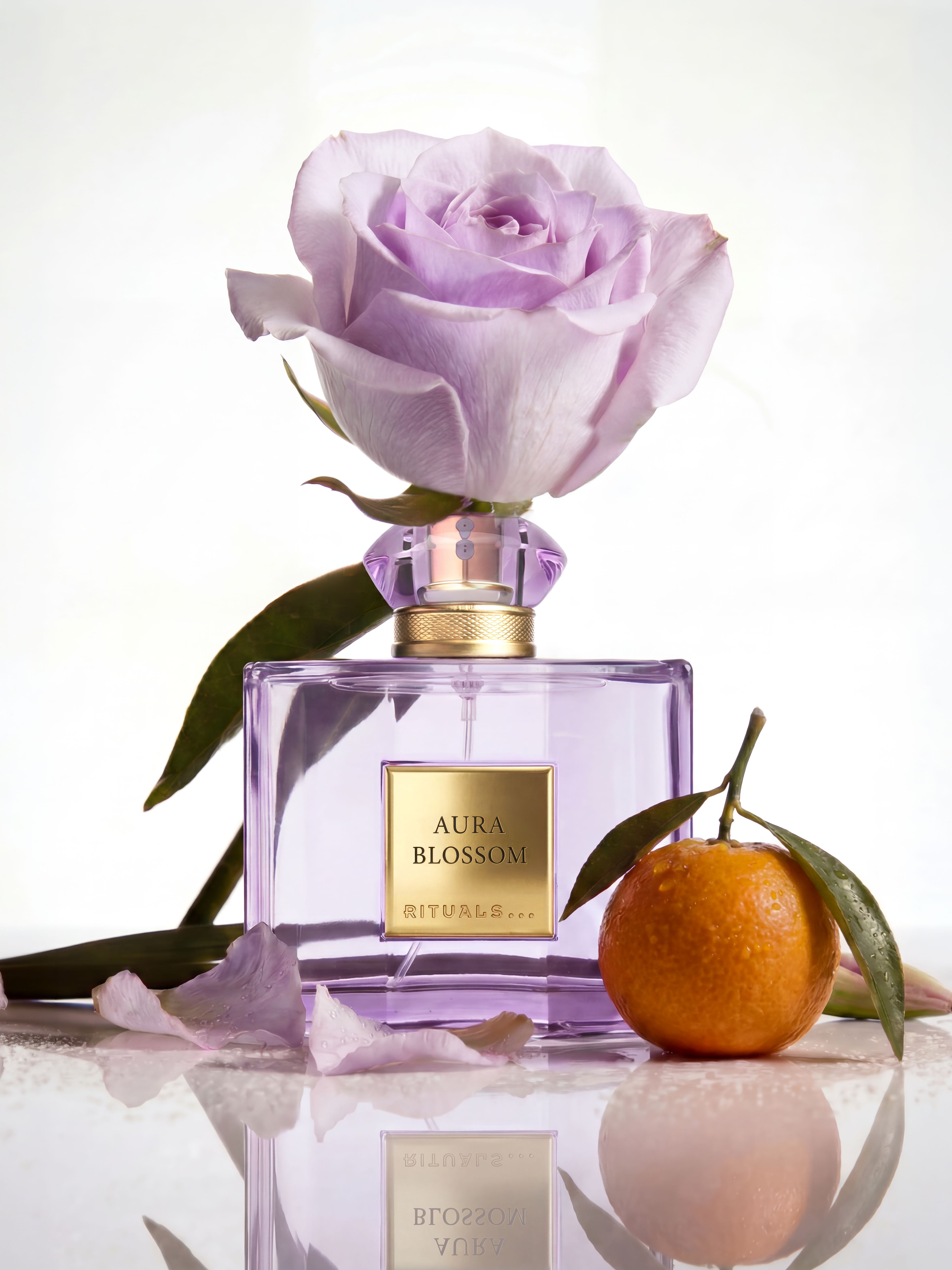 Aura Blossom 50ml Studio with Product