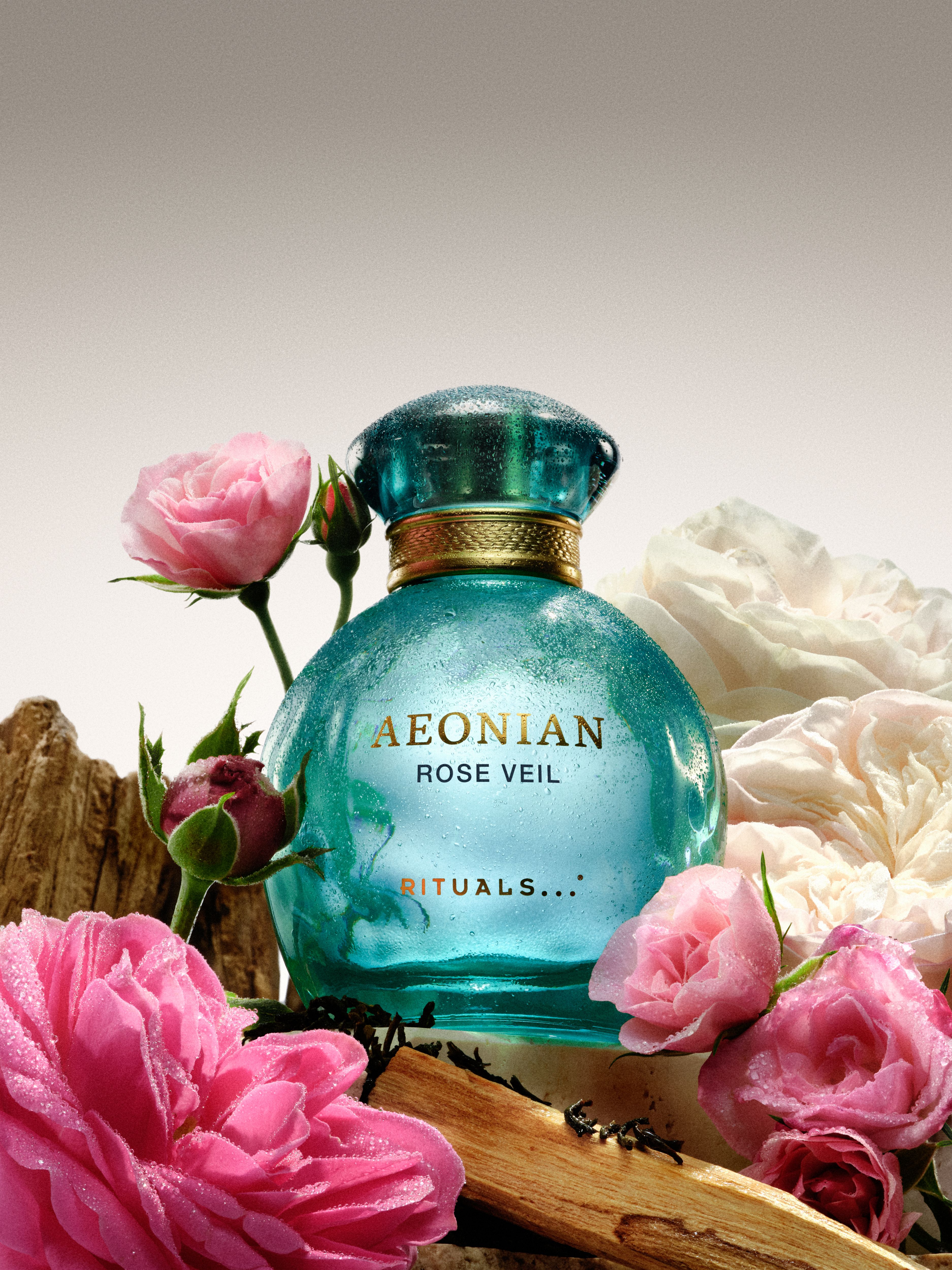 Rose Veil 60ml Lifestyle with Product