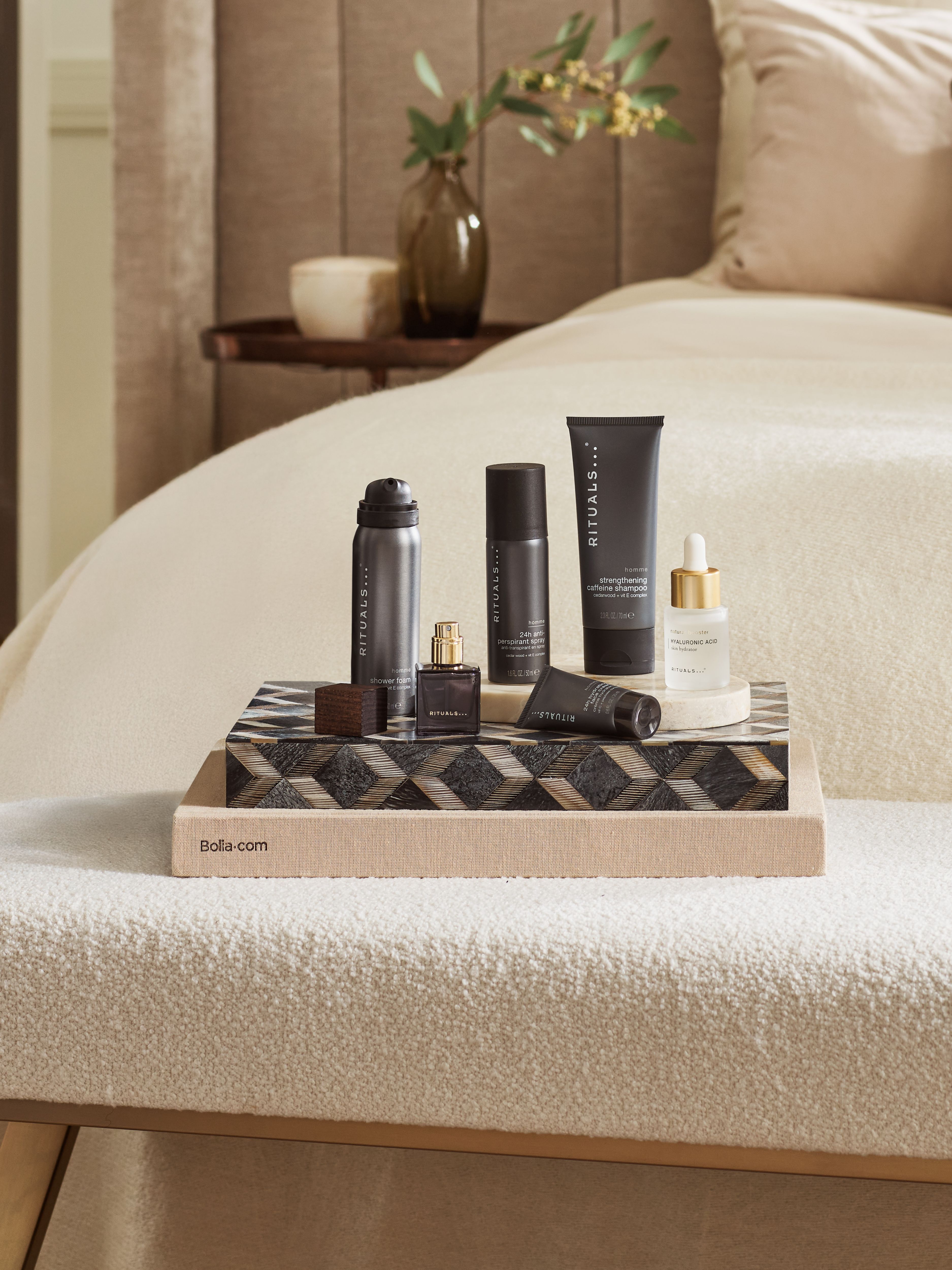 Rituals Homme Gift Set 2025 Lifestyle with Open Pack