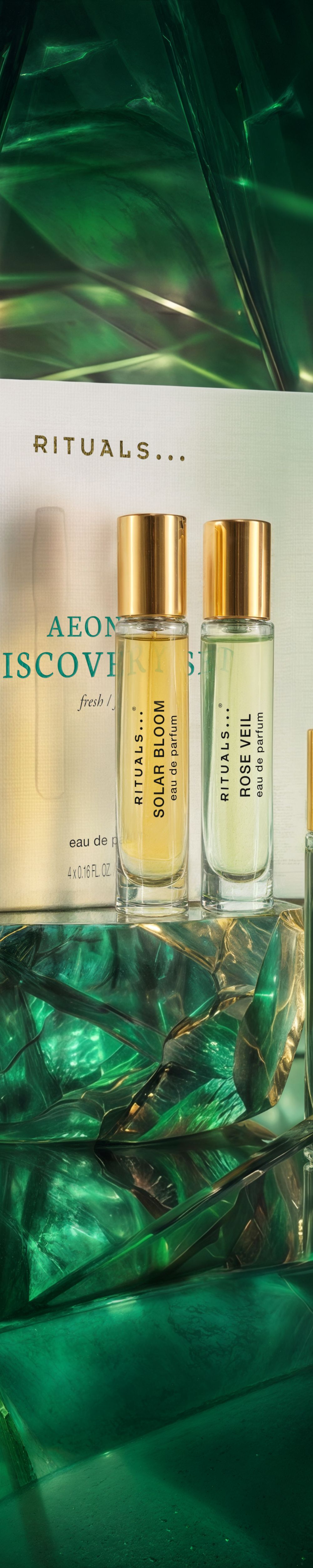 Coffret découverte eau de parfum Rituals de la collection Aeonian, 4 x 5 ml – vue 3