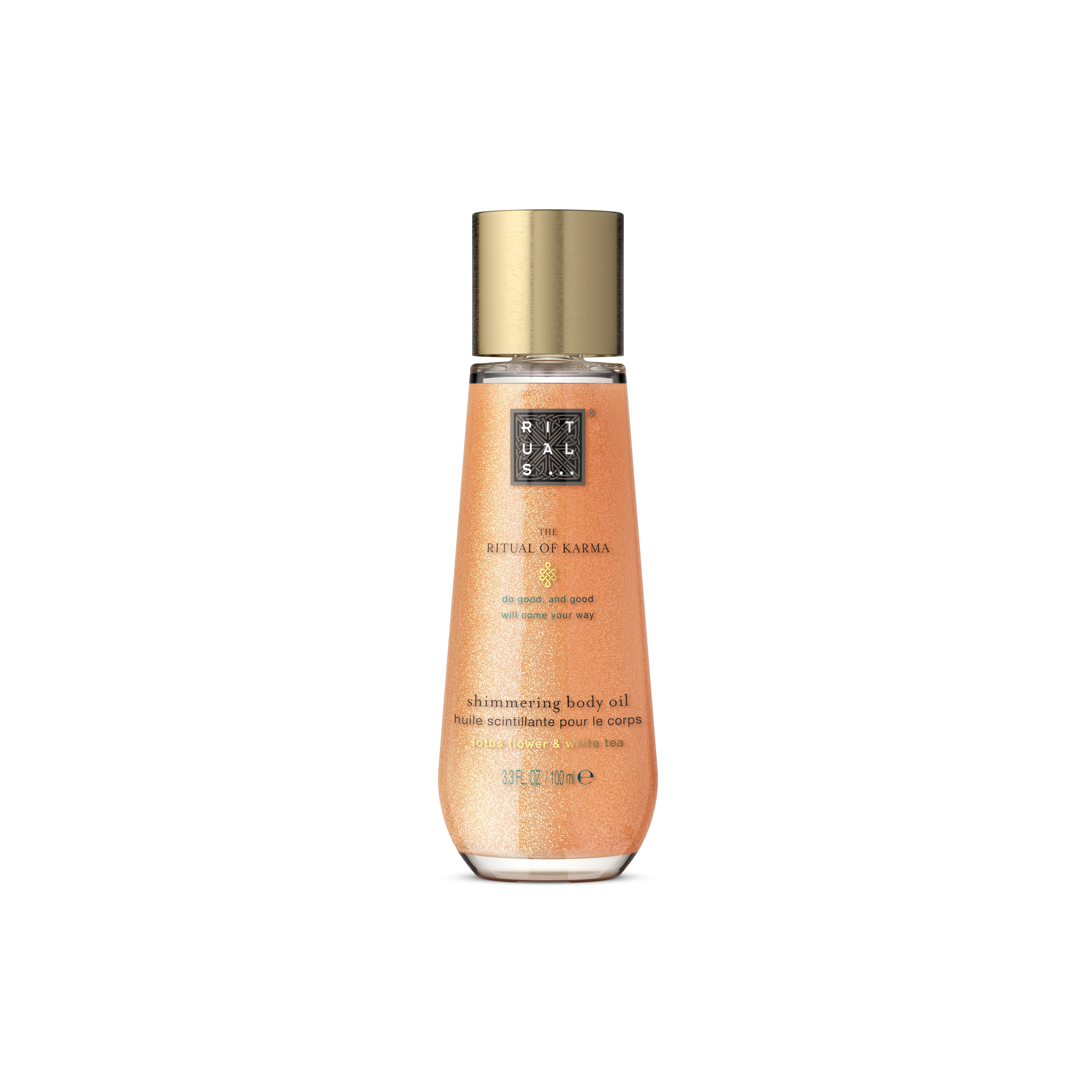 huile scintillante pour le corps, karma, Bleu, 100 ml, RITUALS