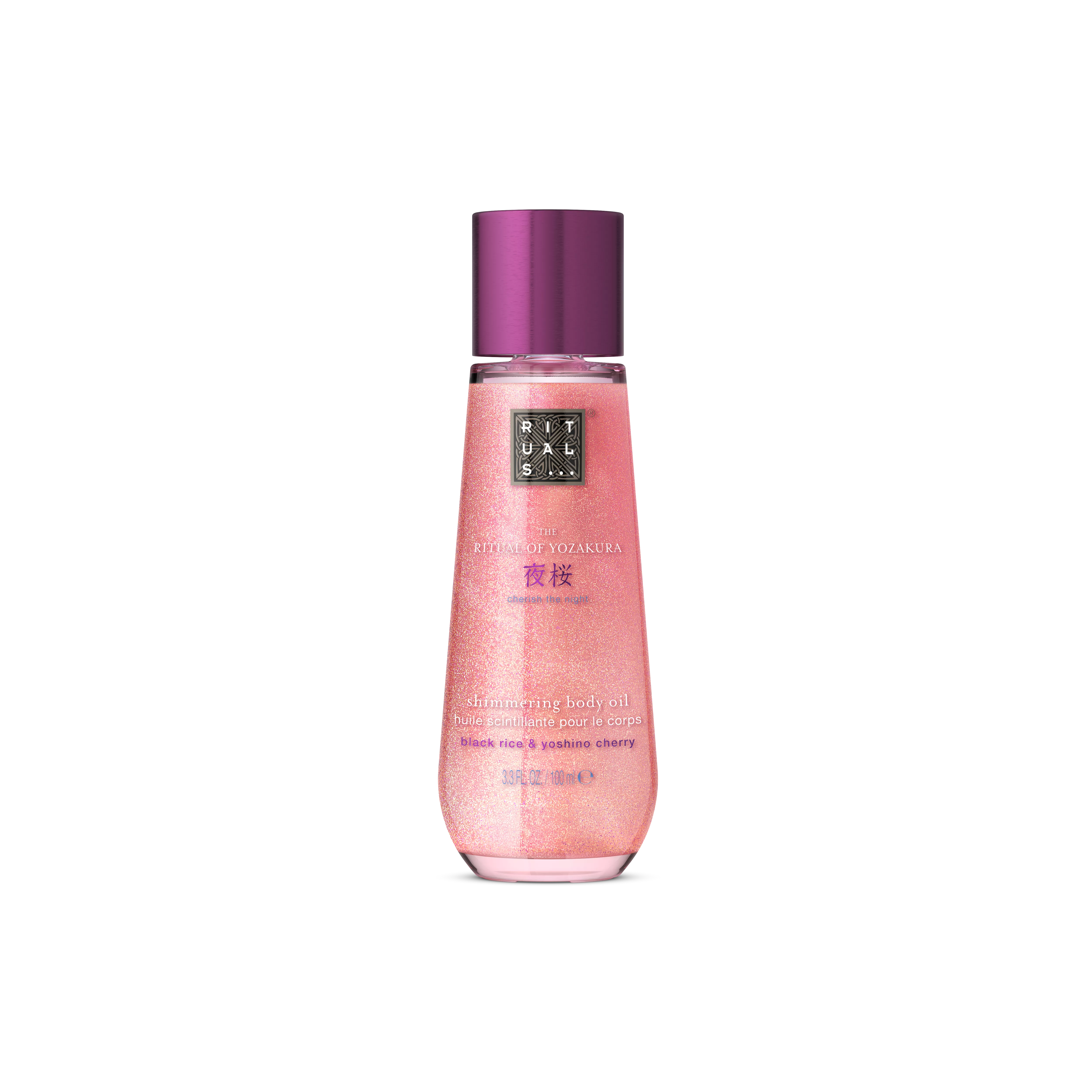 ulei strălucitor pentru corp, yozakura, Purple, 100 ml, RITUALS