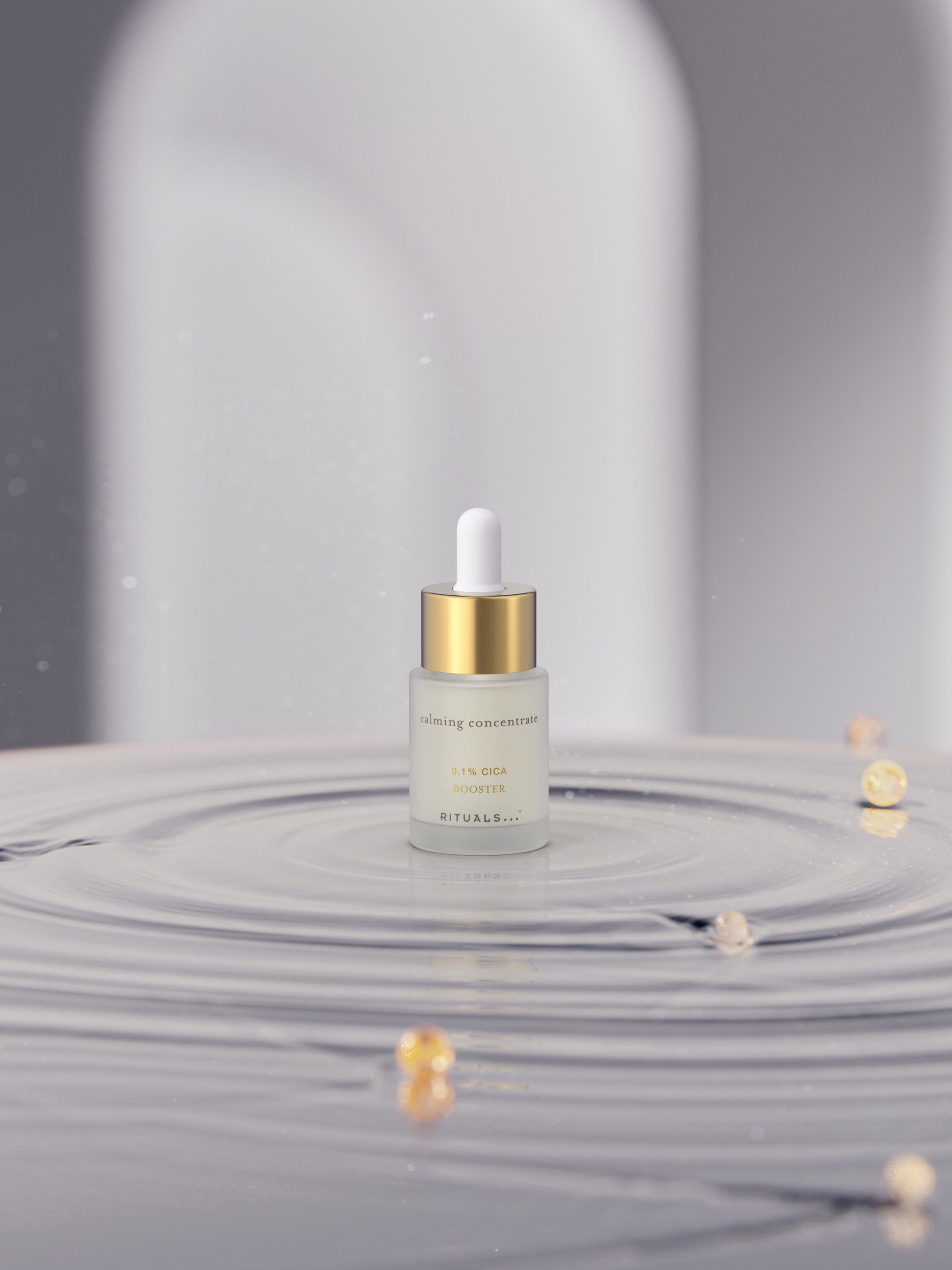 Calming Concentrate Lifestyle with Product