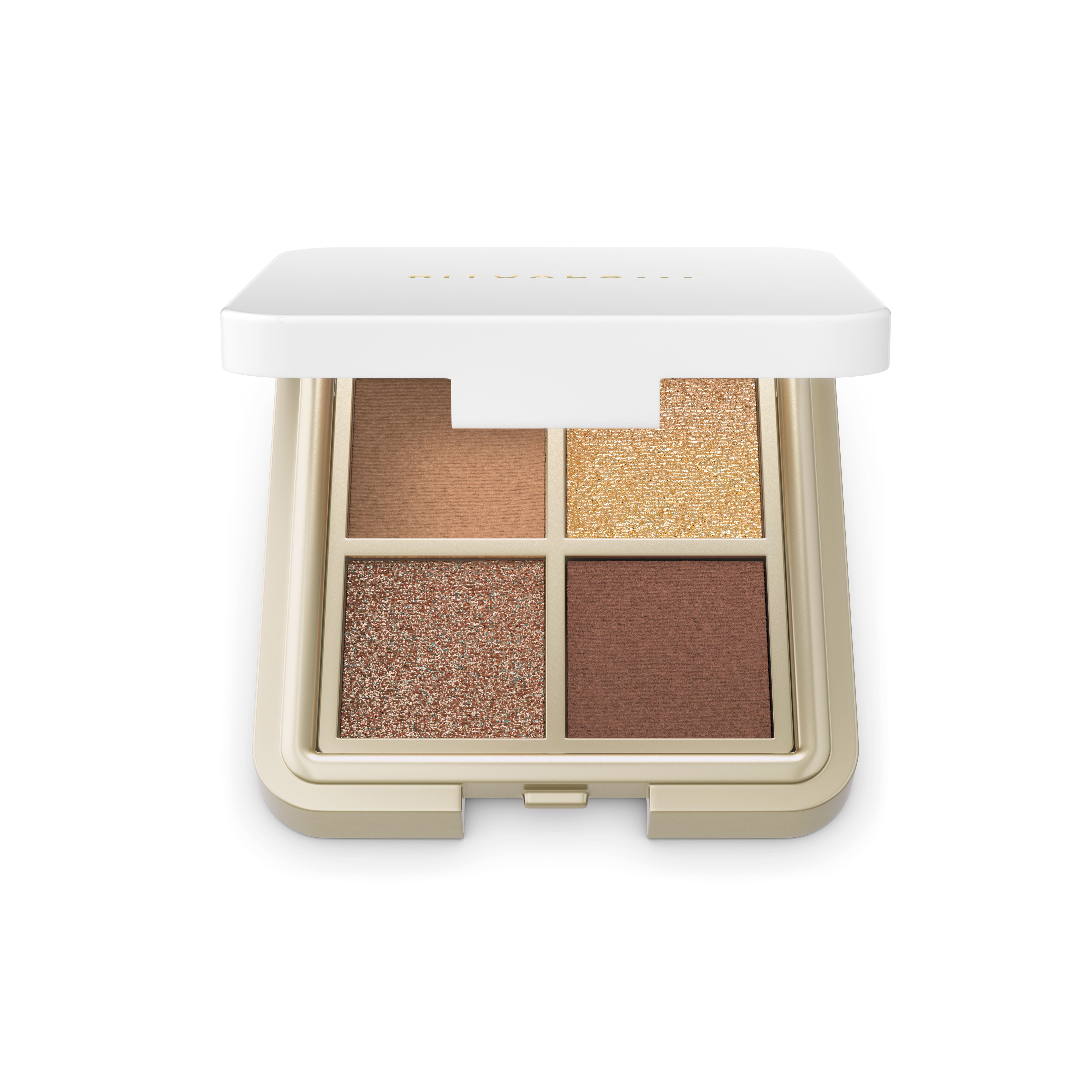 warm-toned eyeshadow palette, make-upcollection, White, 3 gr, RITUALS