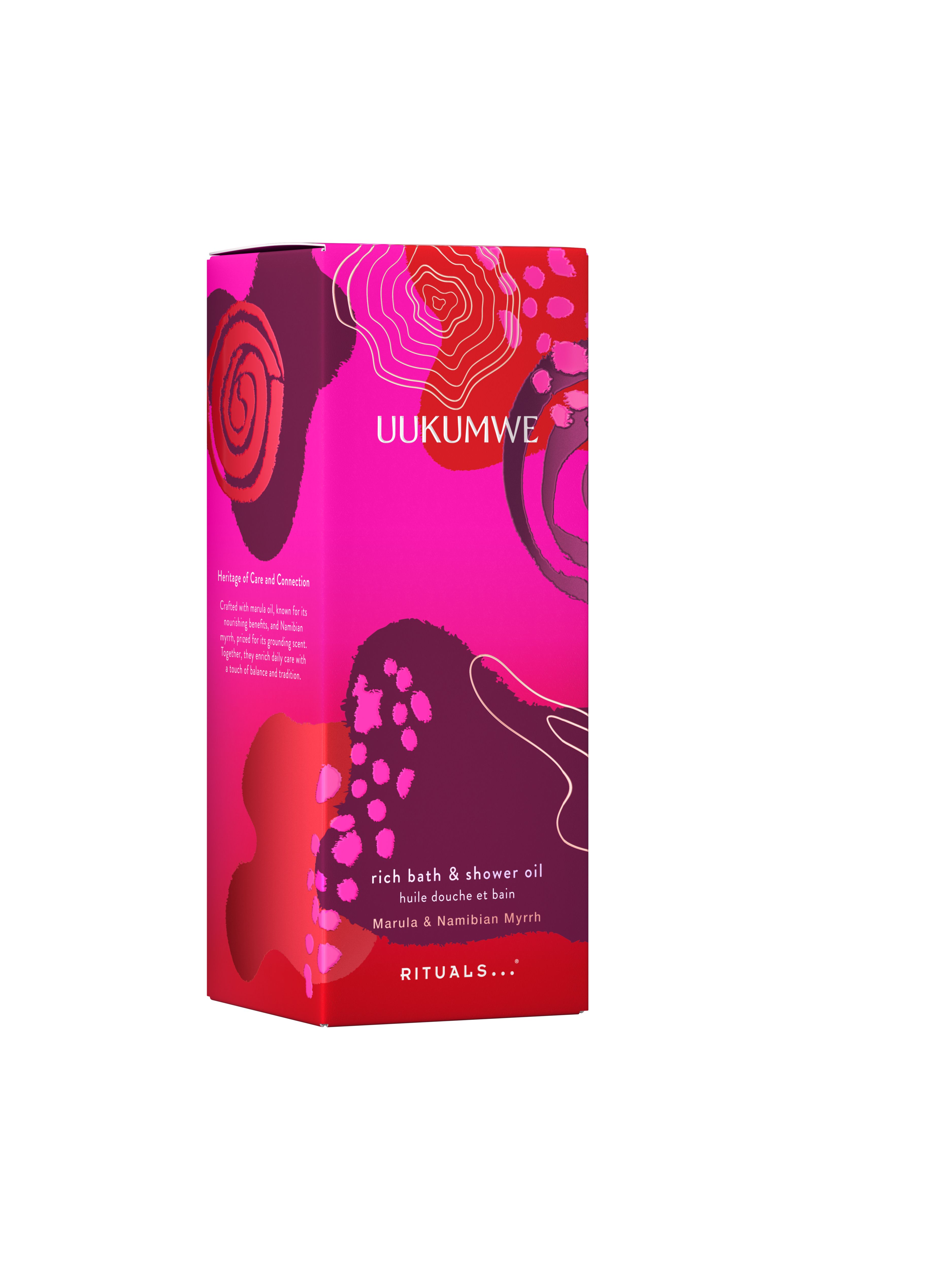 Uukumwe Collection Rich Bath and Shower Oil 200ml Product Pack