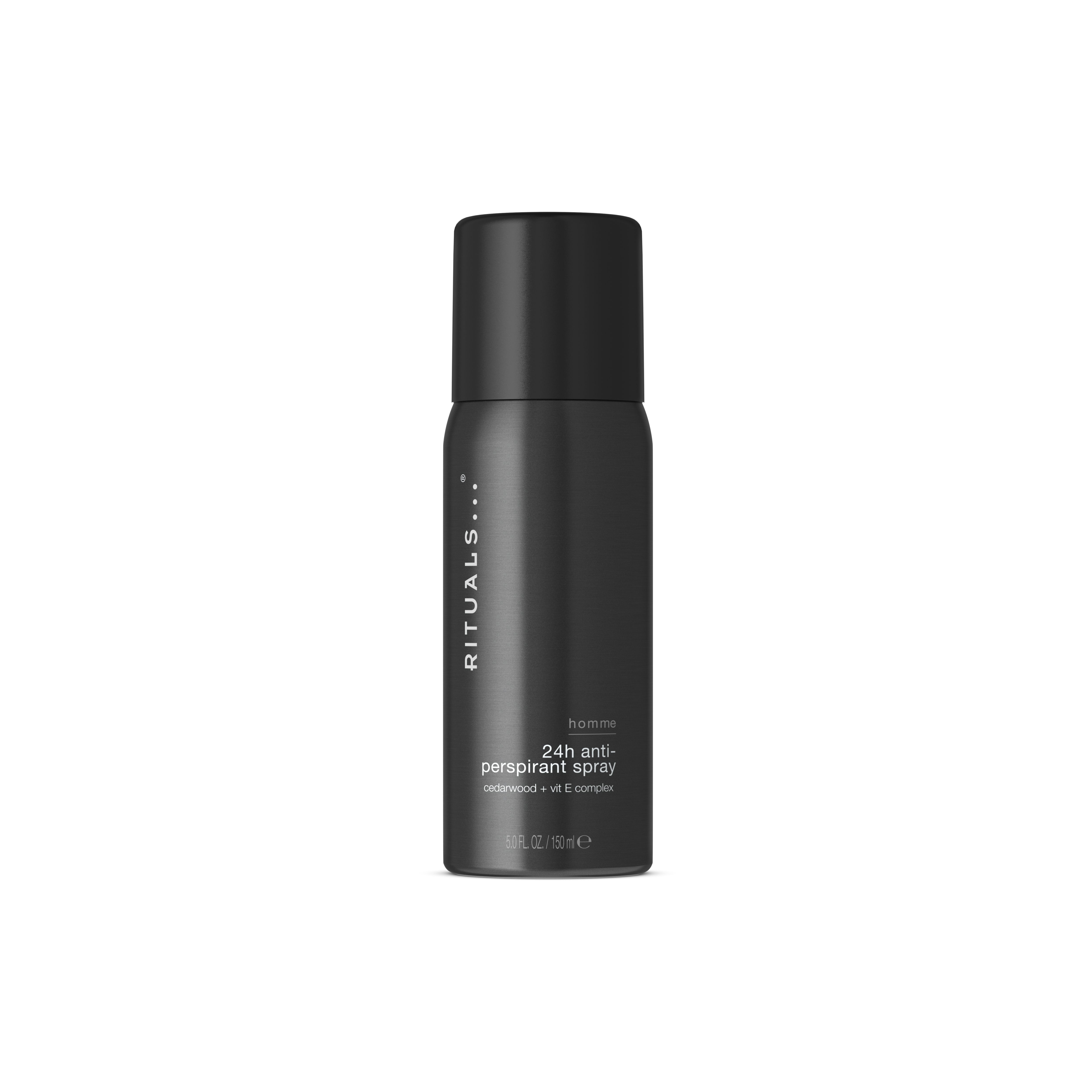 24 tunnin antiperspiranttisuihke, homme, Black, 150 ml, RITUALS