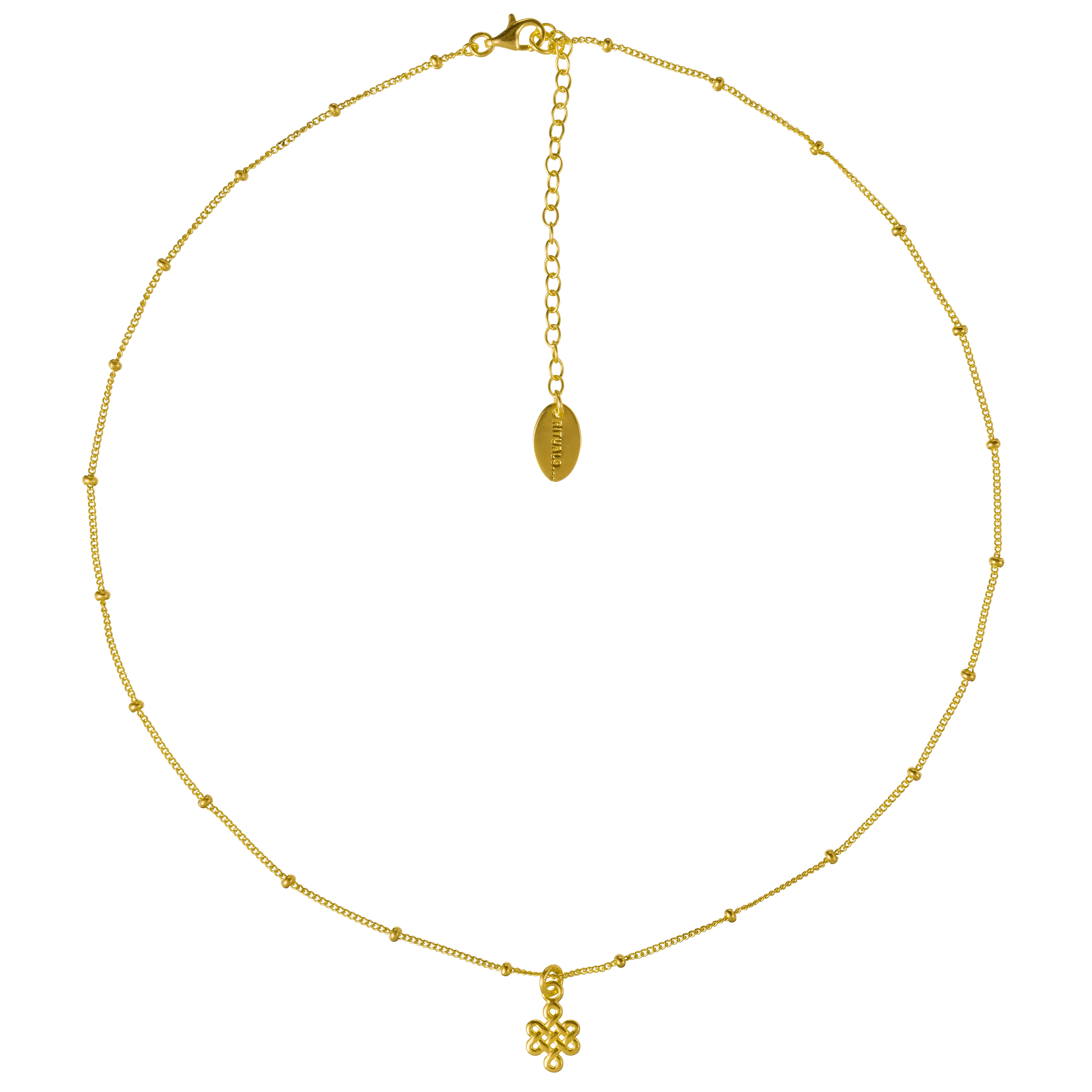 Vergoldete Infinity-Kette, houseofrituals, Gold,  925er Sterlingsilber, mit 18-karätigem Gold beschichtet;, RITUALS
