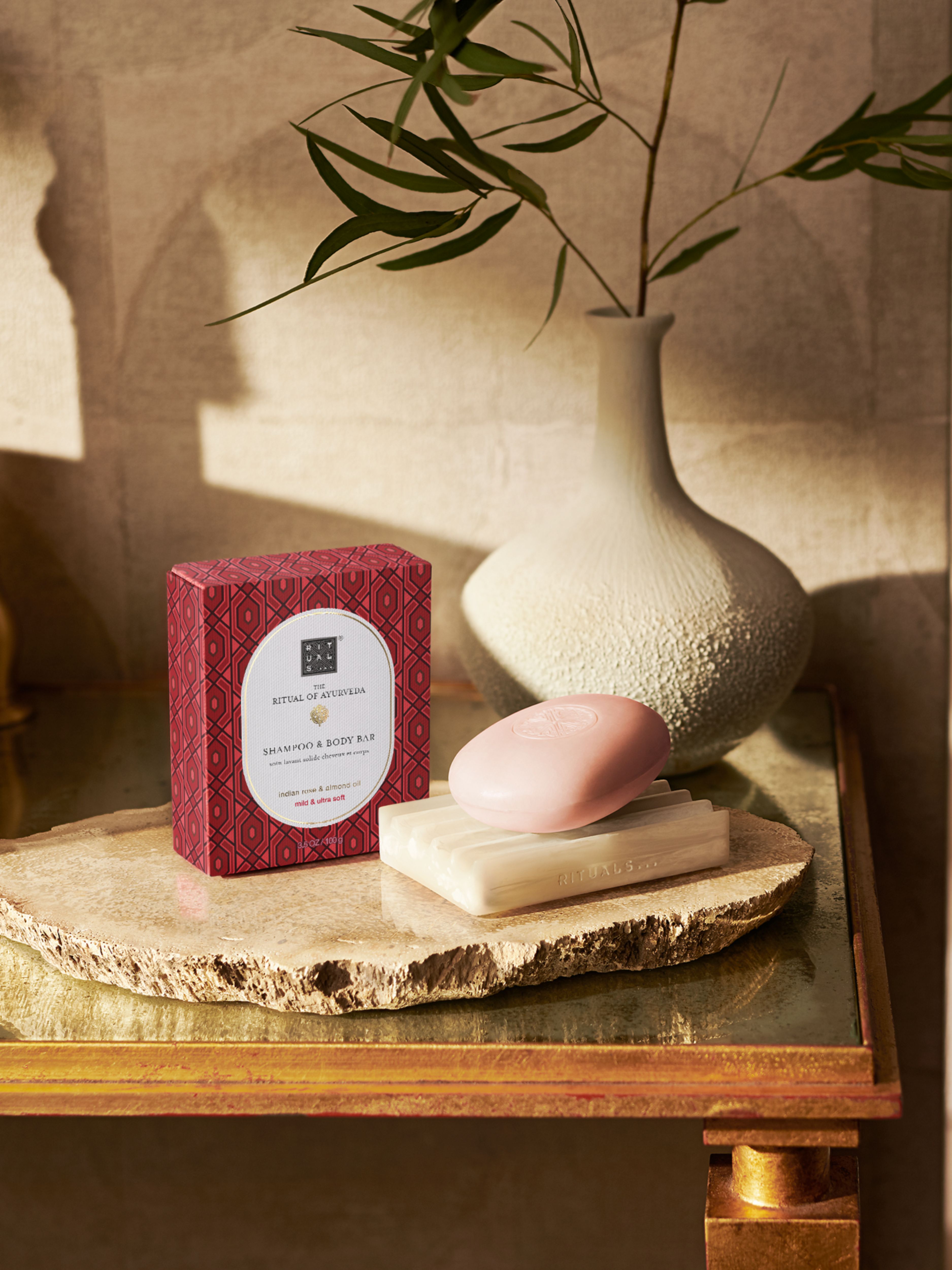 The Ritual of Ayurveda Shampoo & Body Bar 100g