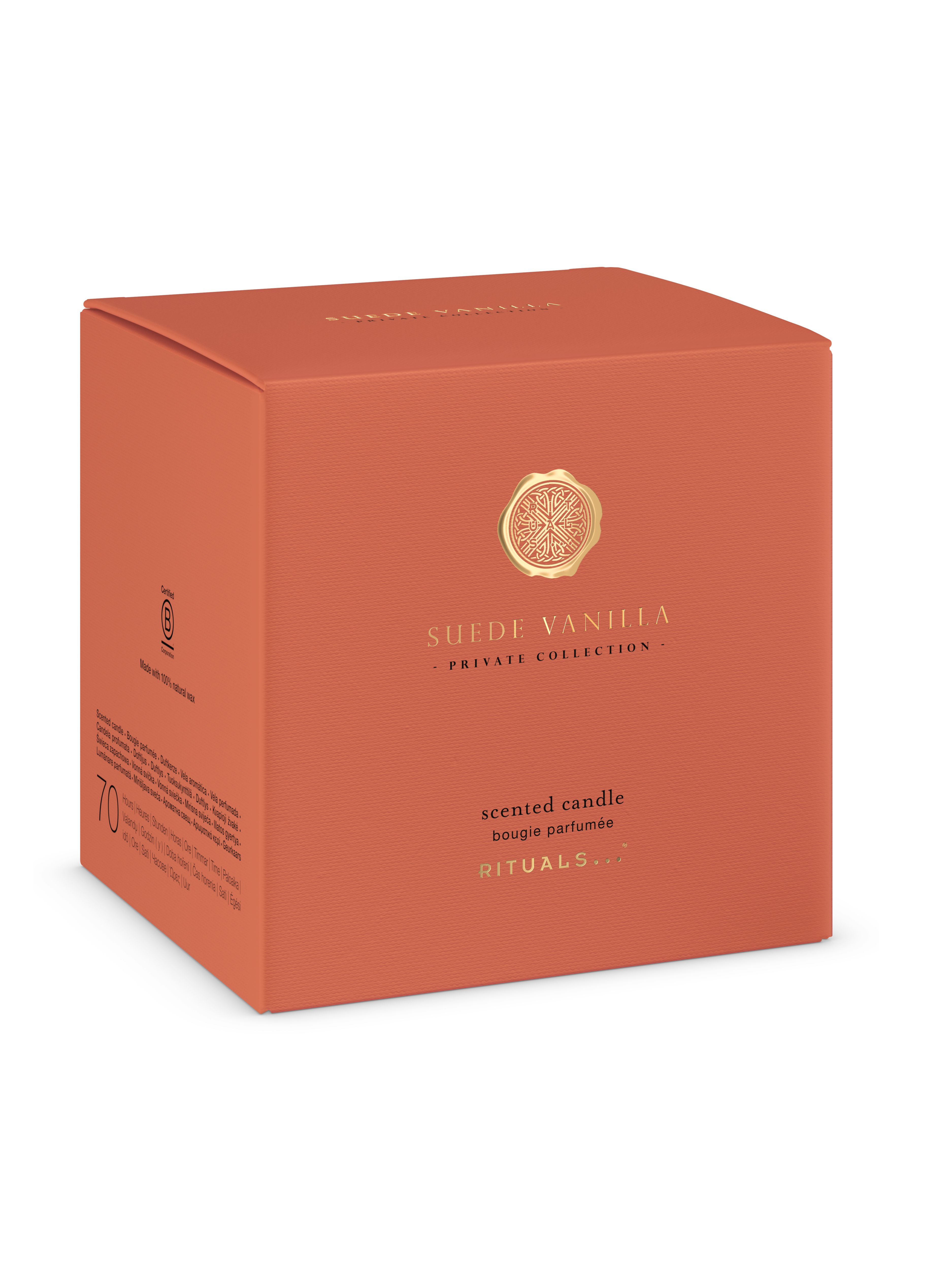 Suede Vanilla Scented Candle 1000g