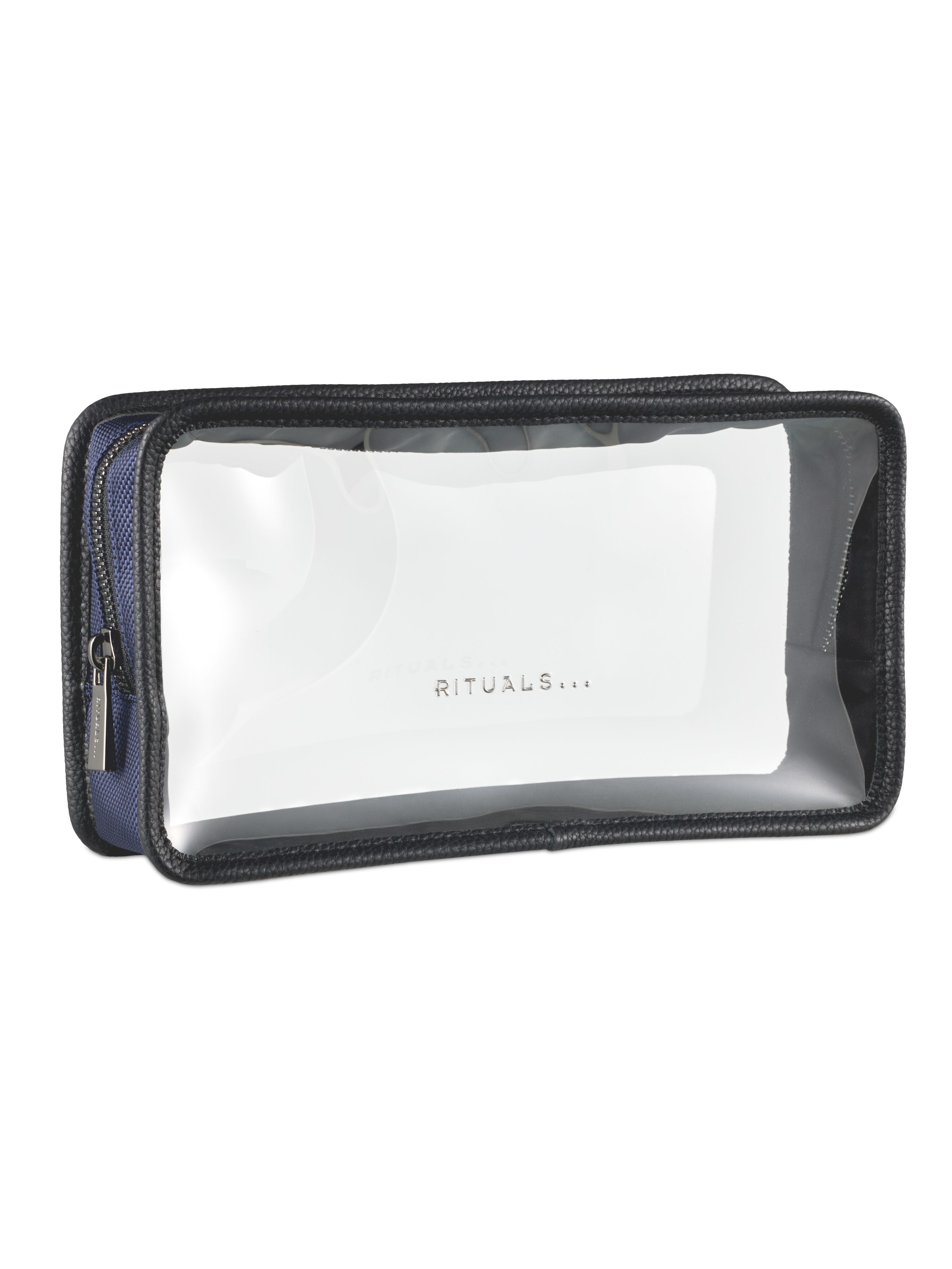 Toilet Bag Transparent/Navy