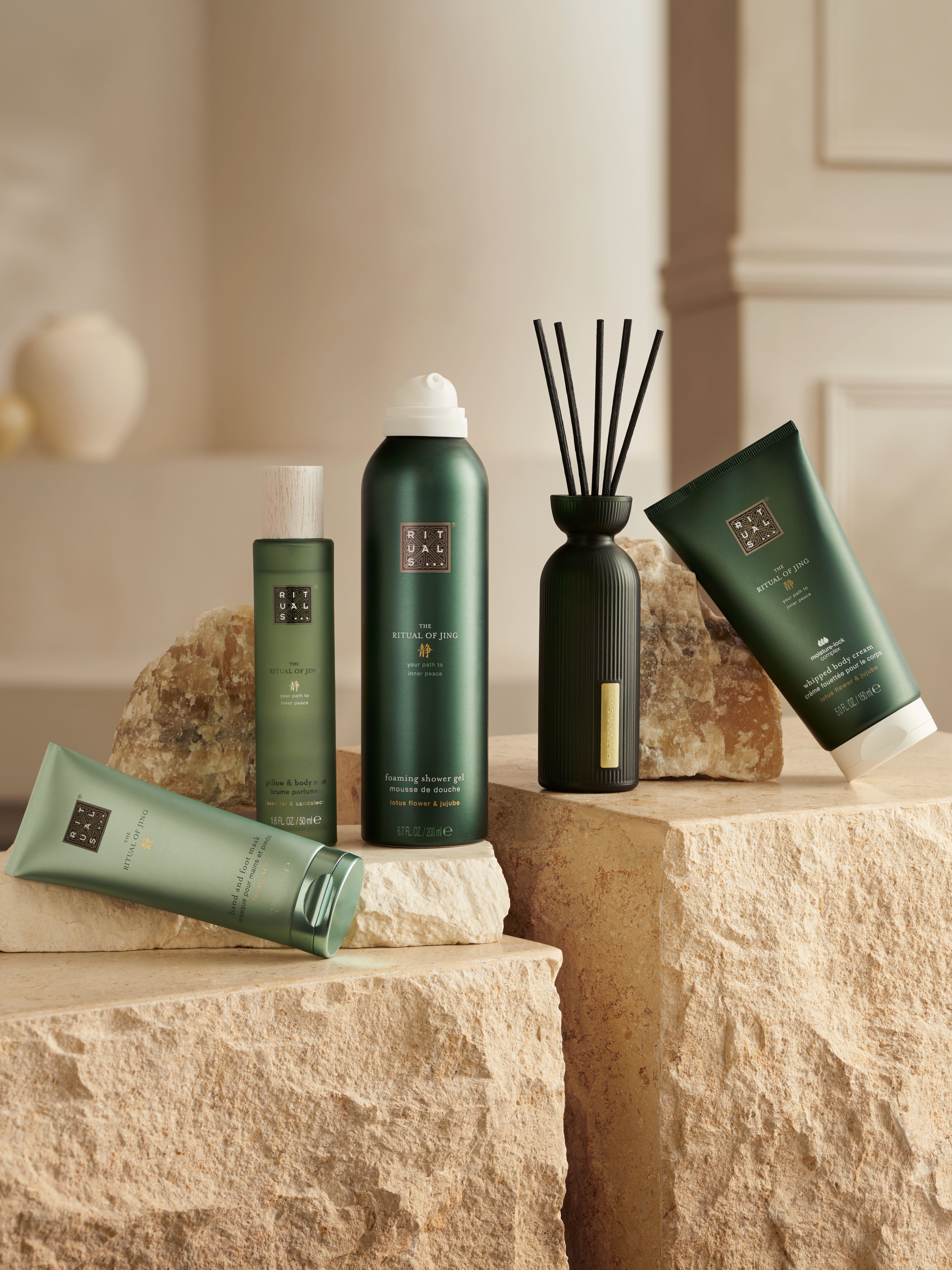 The Ritual of Jing Lifestyle with Product Range