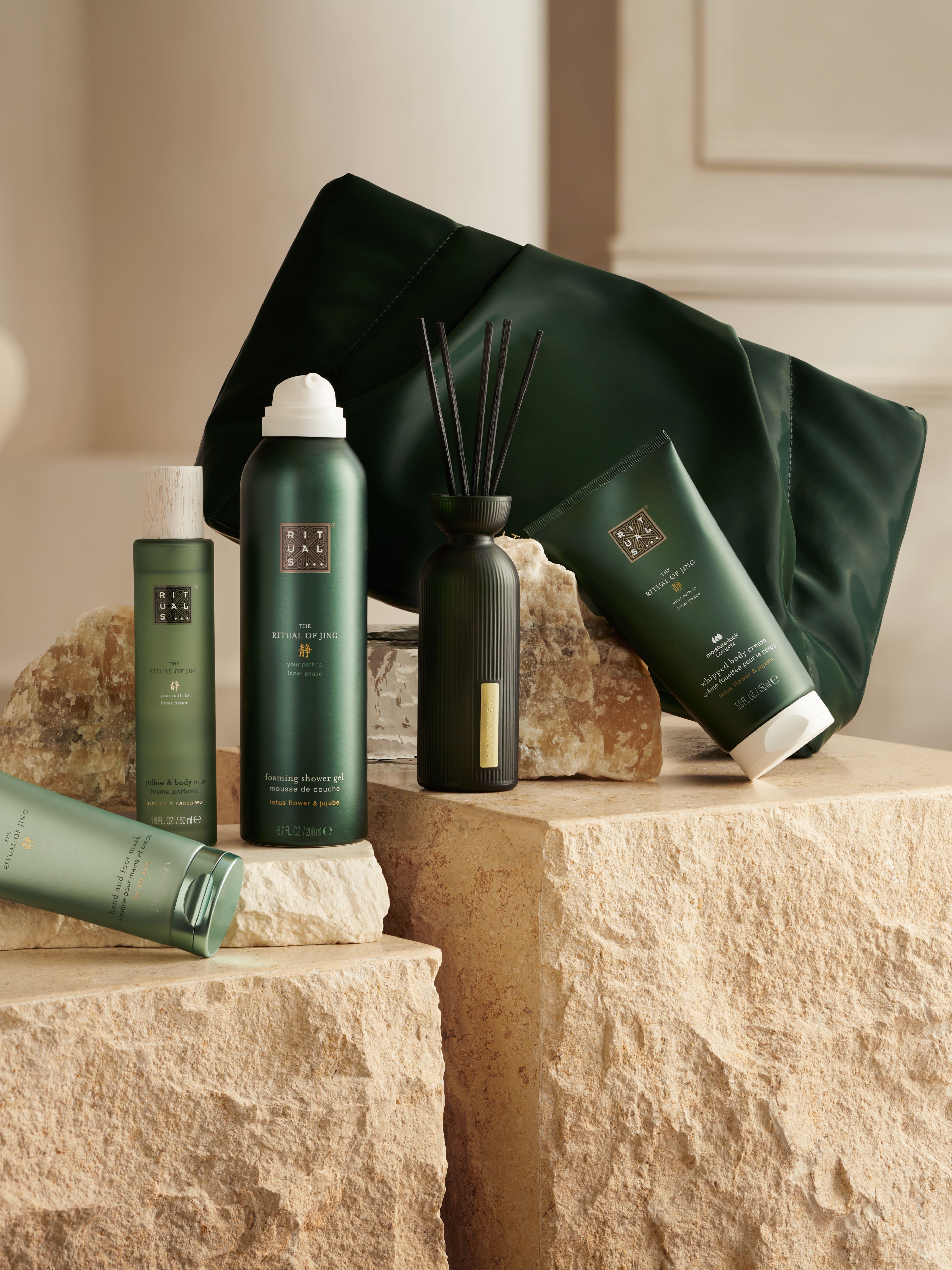 The Ritual of Jing - Large Gift Set 2026 Lifestyle with Closed Pack