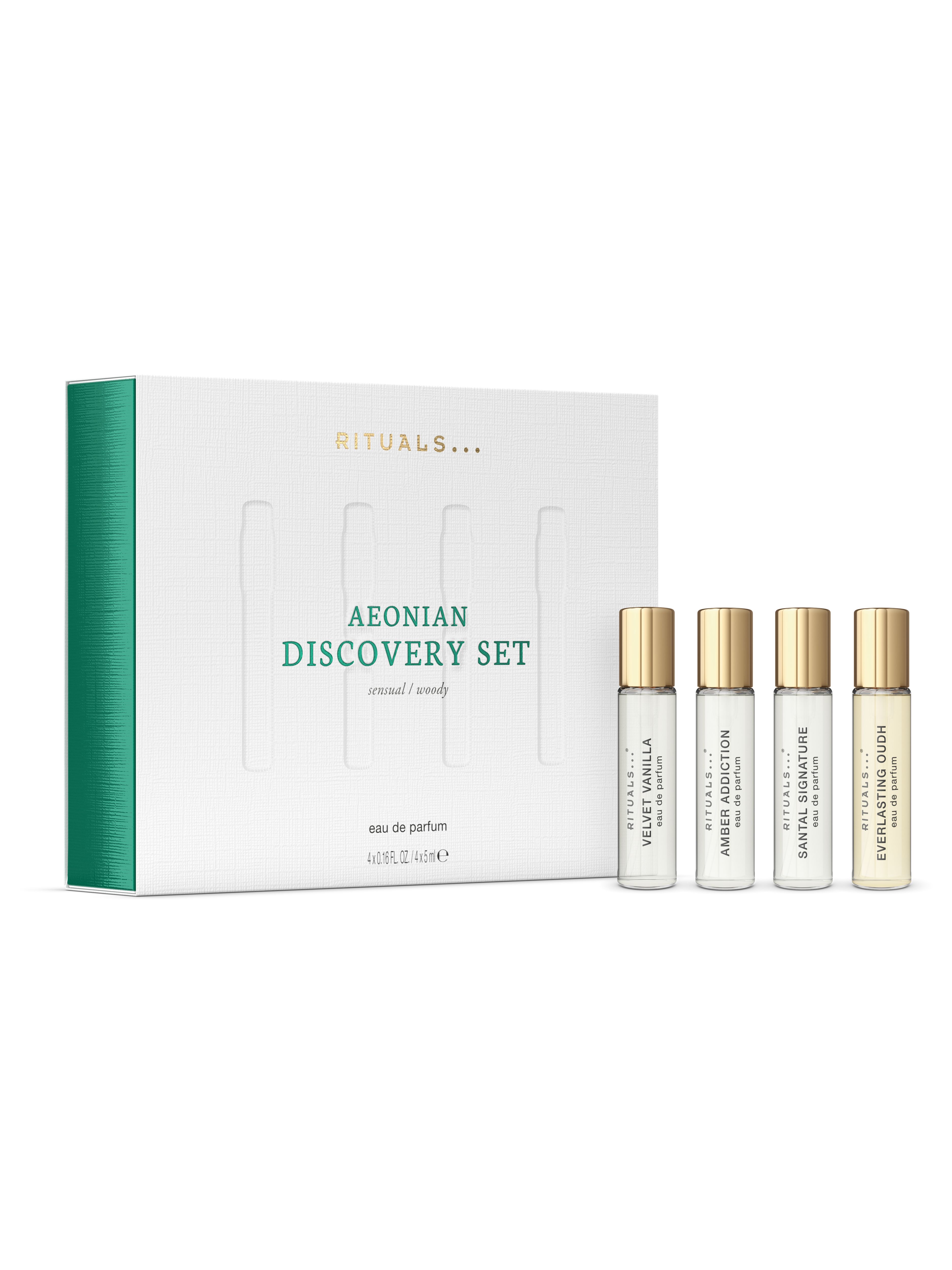 AEONIAN Discovery Set 4x5ml - Sensual/ Woody Product with Closed Pack