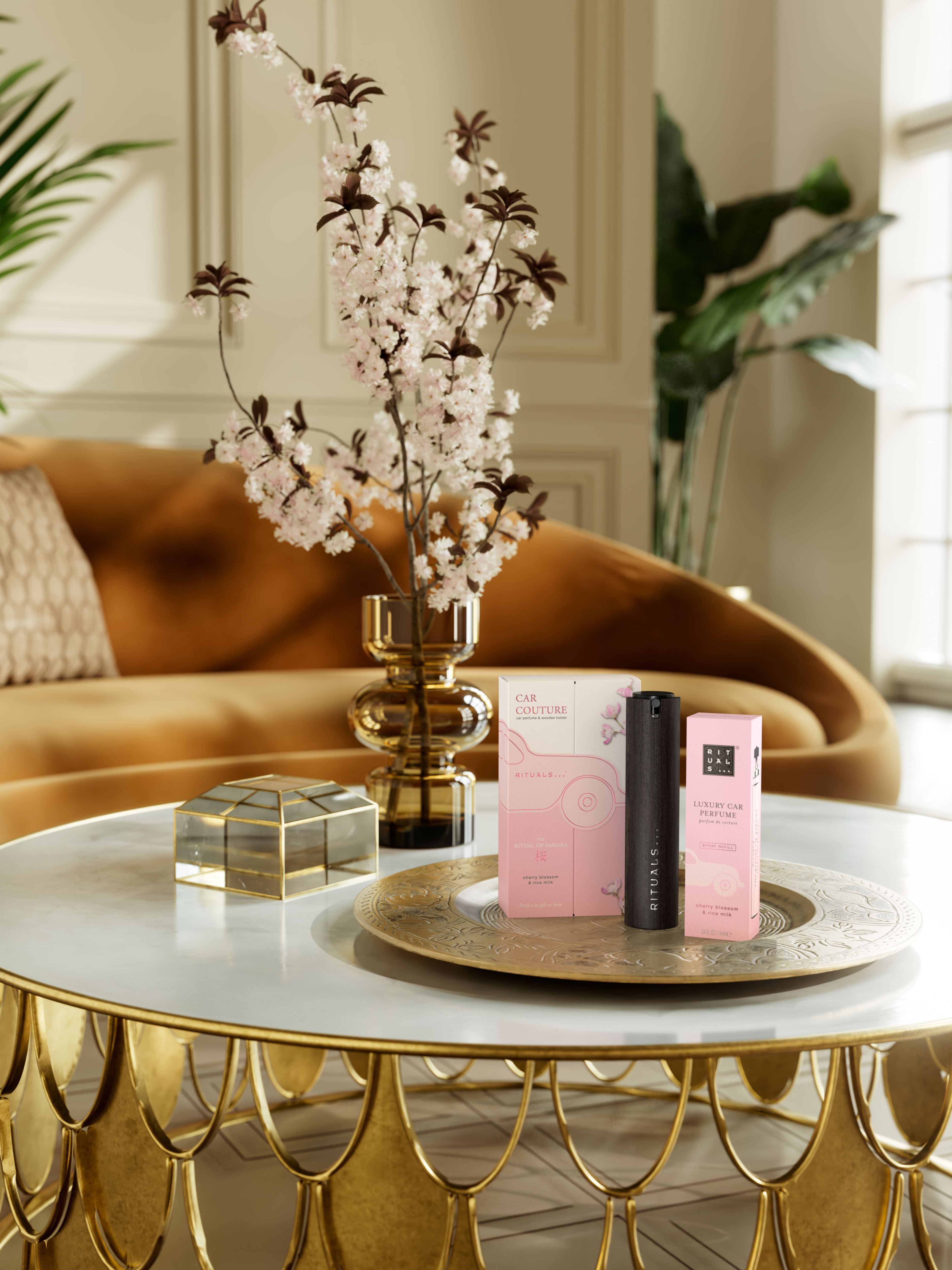 Car Fragrance Spray Kit Sakura Lifestyle with Product