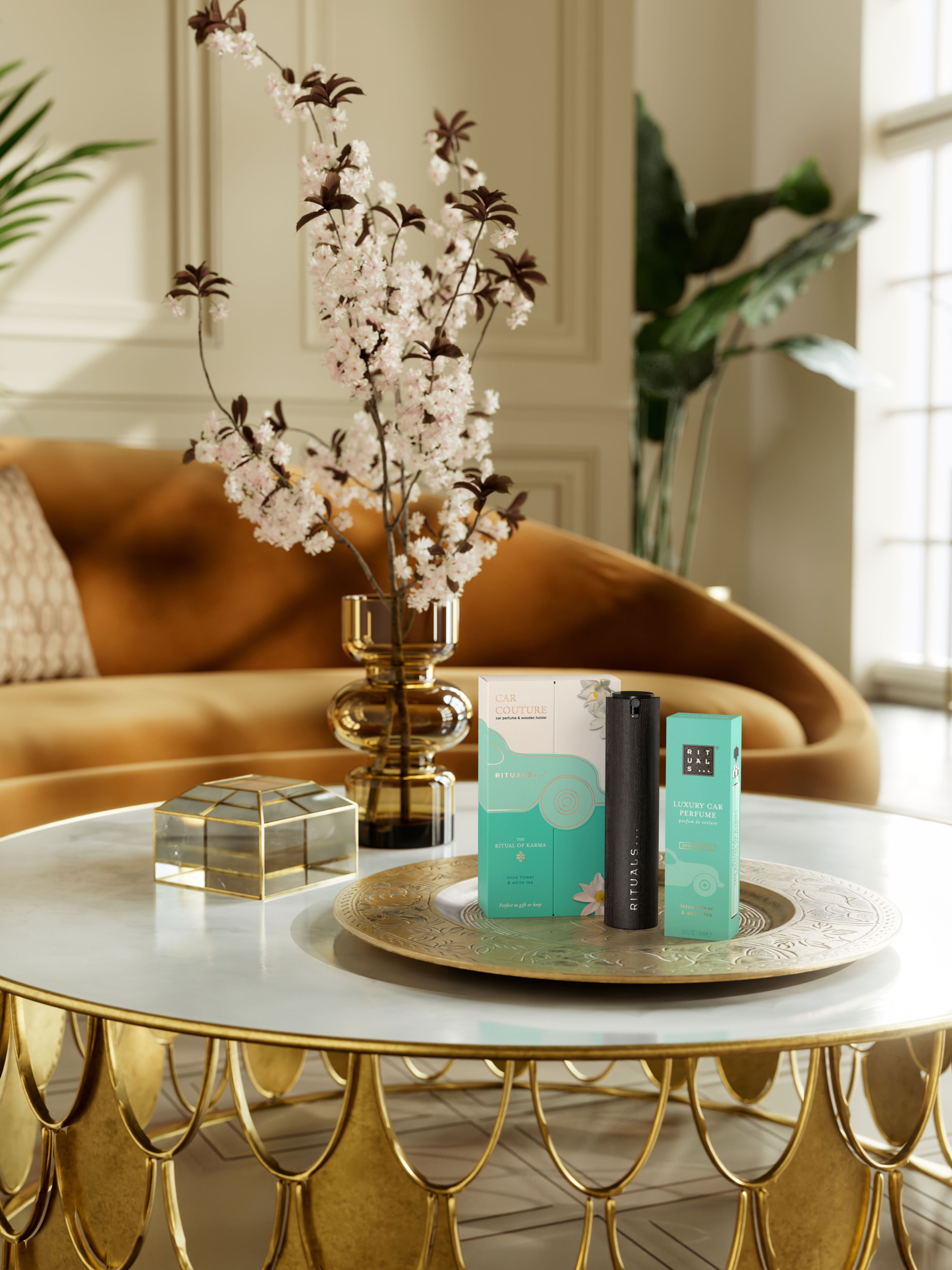 Car Fragrance Spray Kit Karma Lifestyle with Product