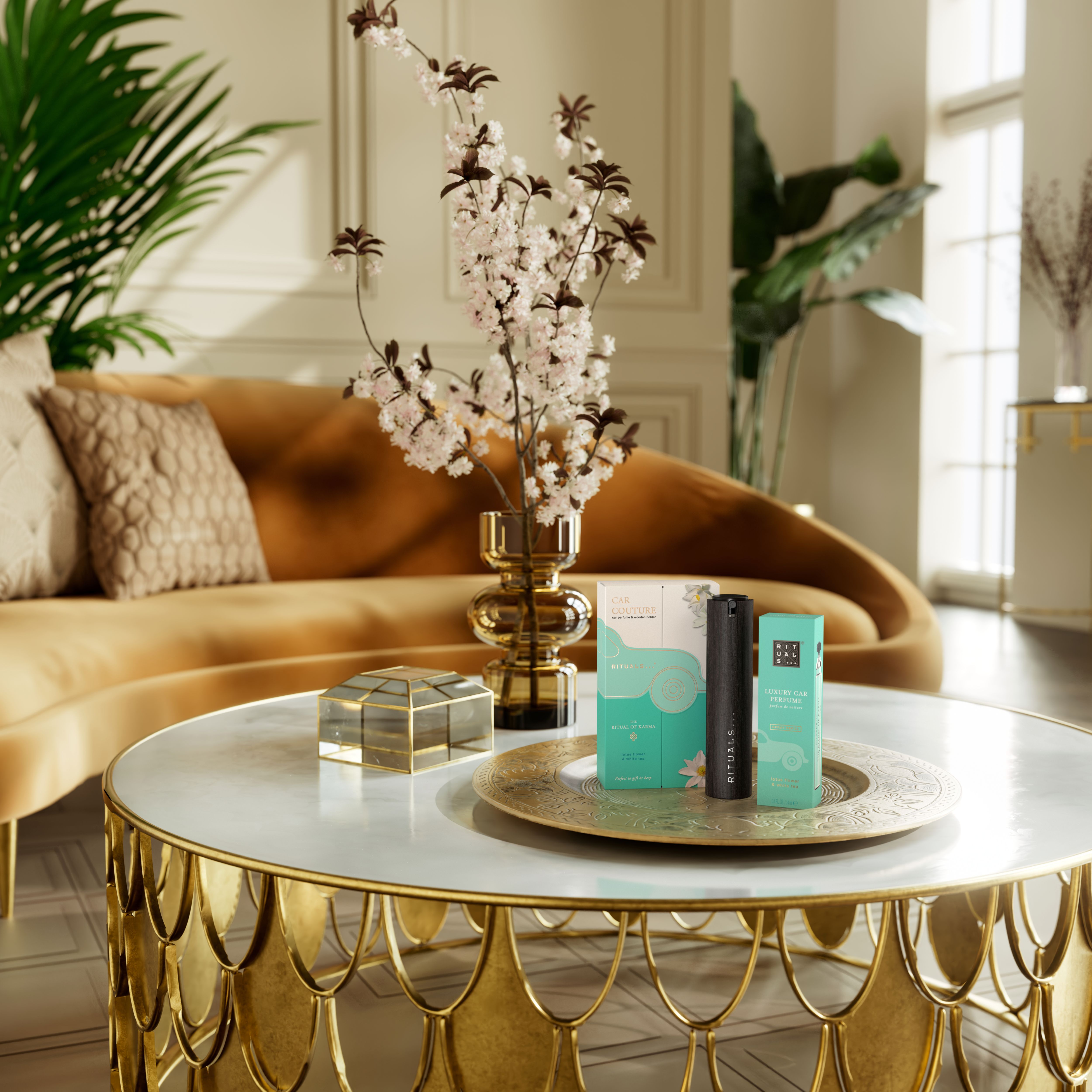 Car Fragrance Spray Kit Karma Lifestyle with Product