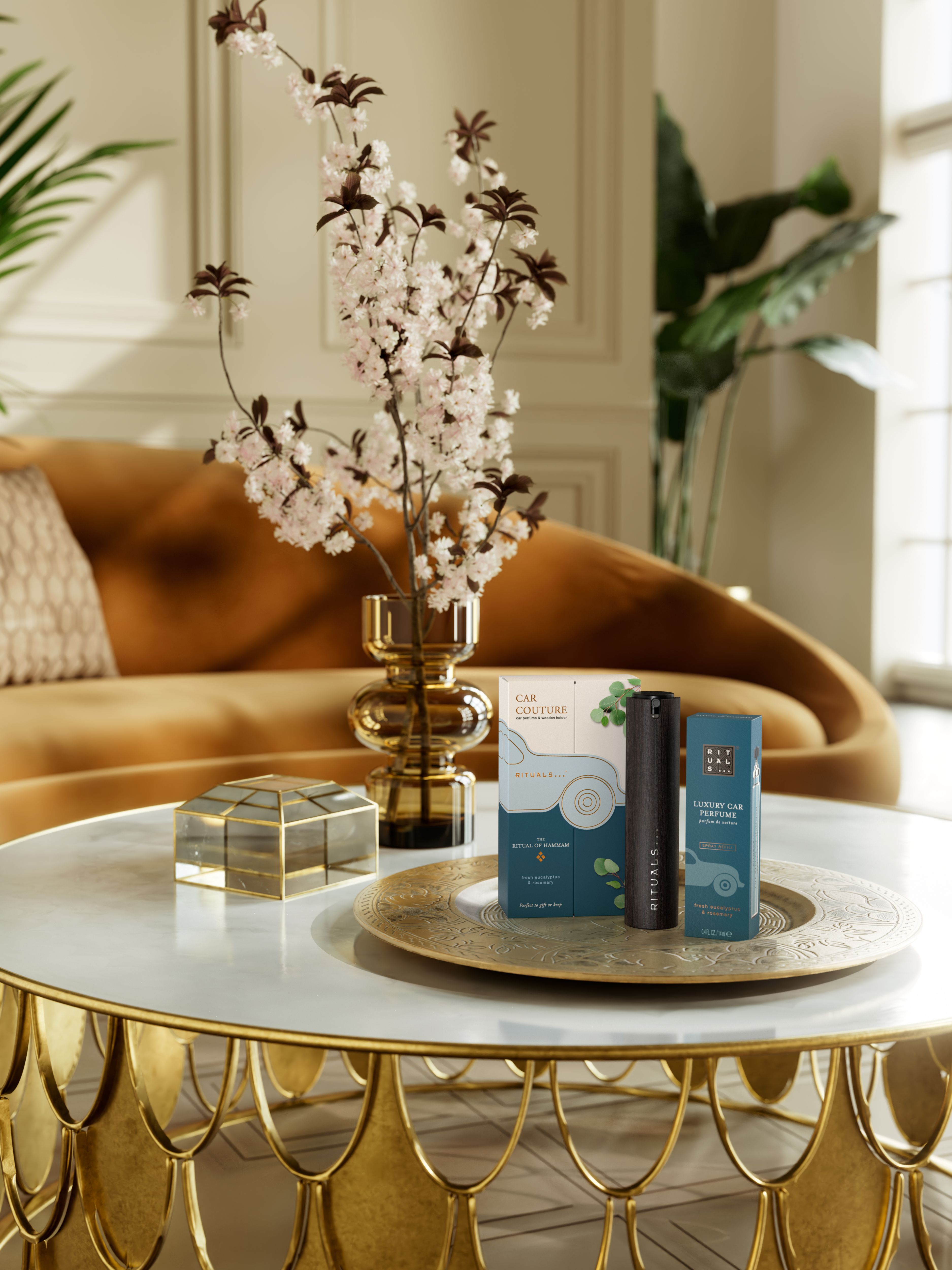 Car Fragrance Spray Kit Hammam Lifestyle with Product