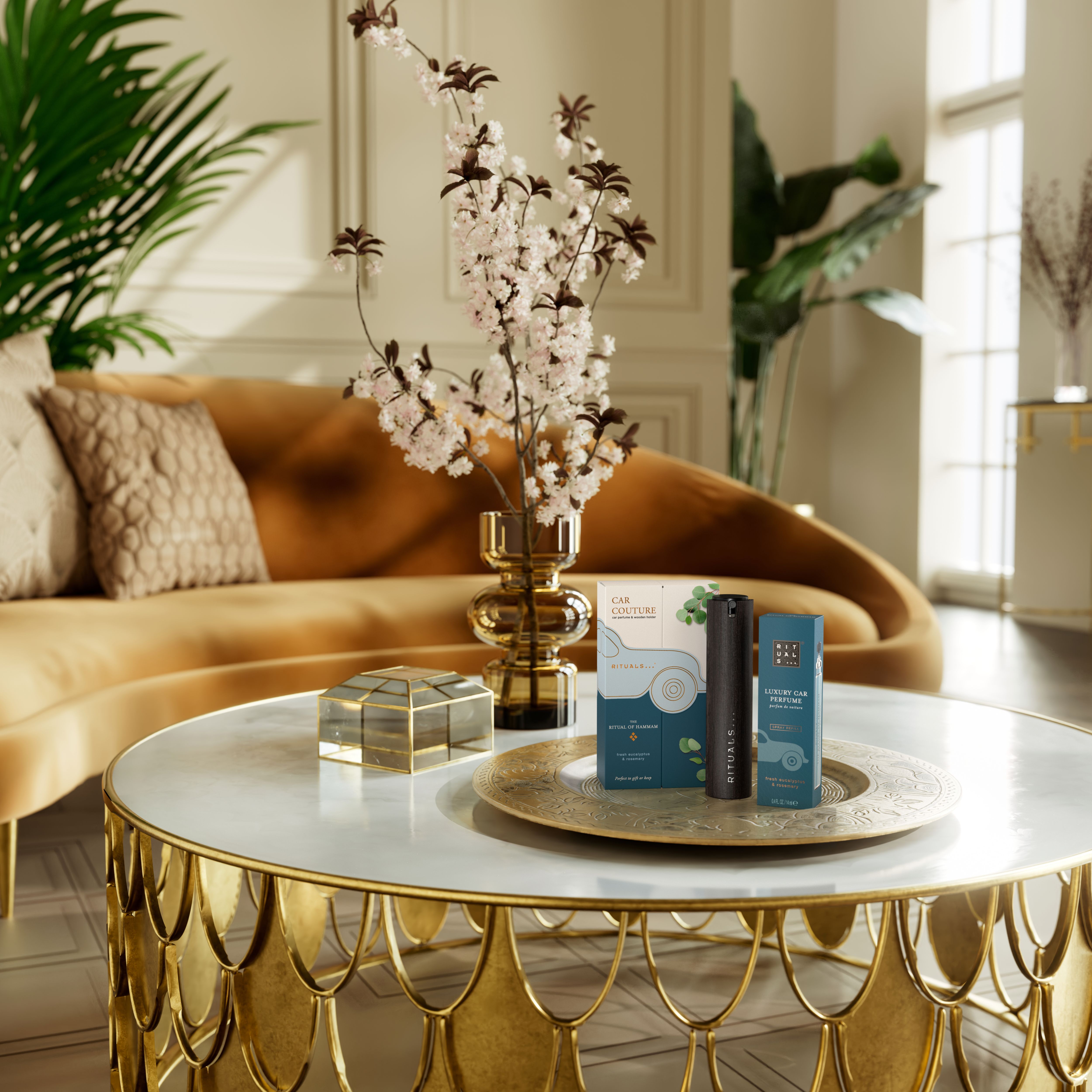 Car Fragrance Spray Kit Hammam Lifestyle with Product