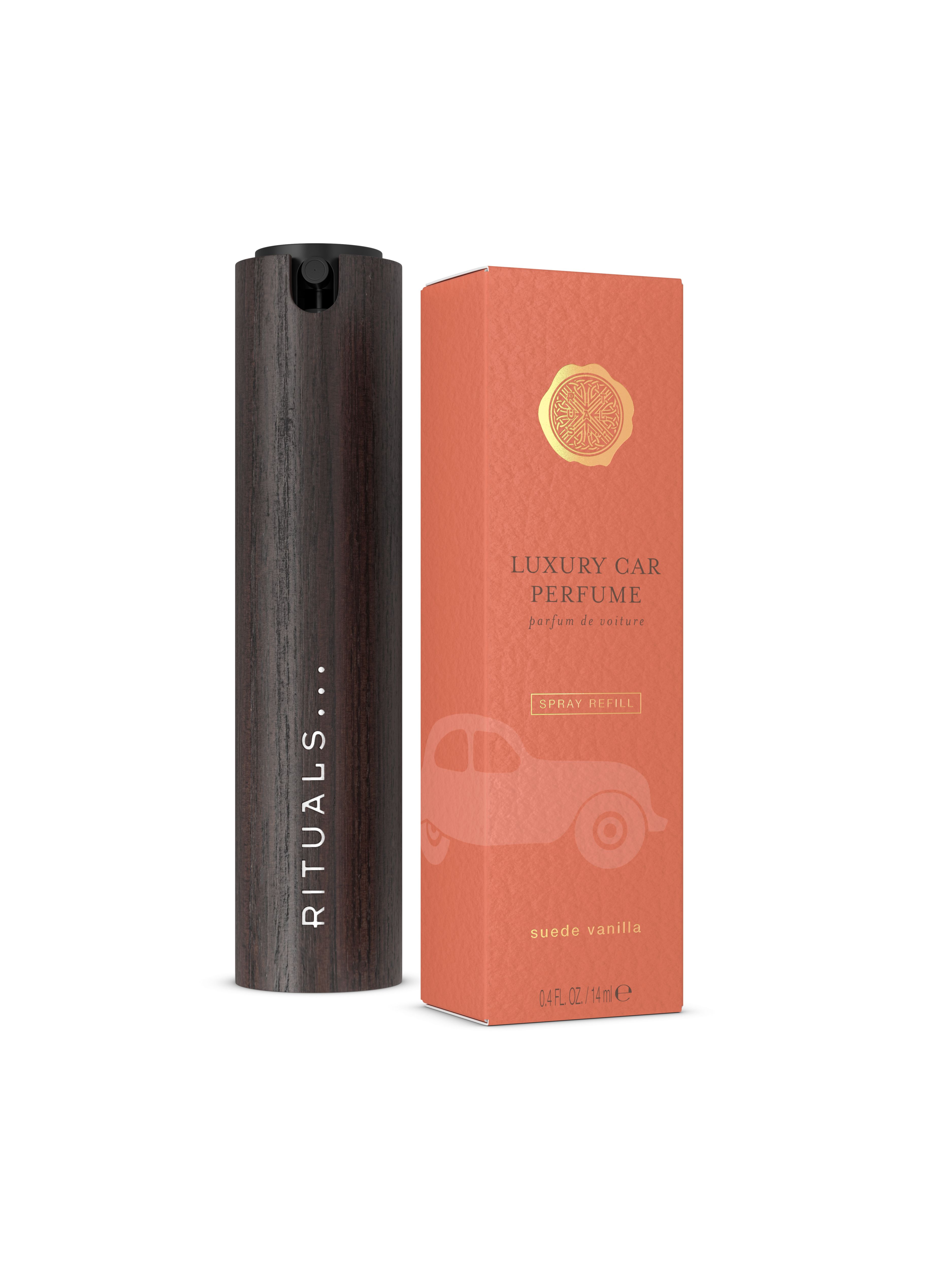Car Fragrance Spray Kit Suede Vanilla