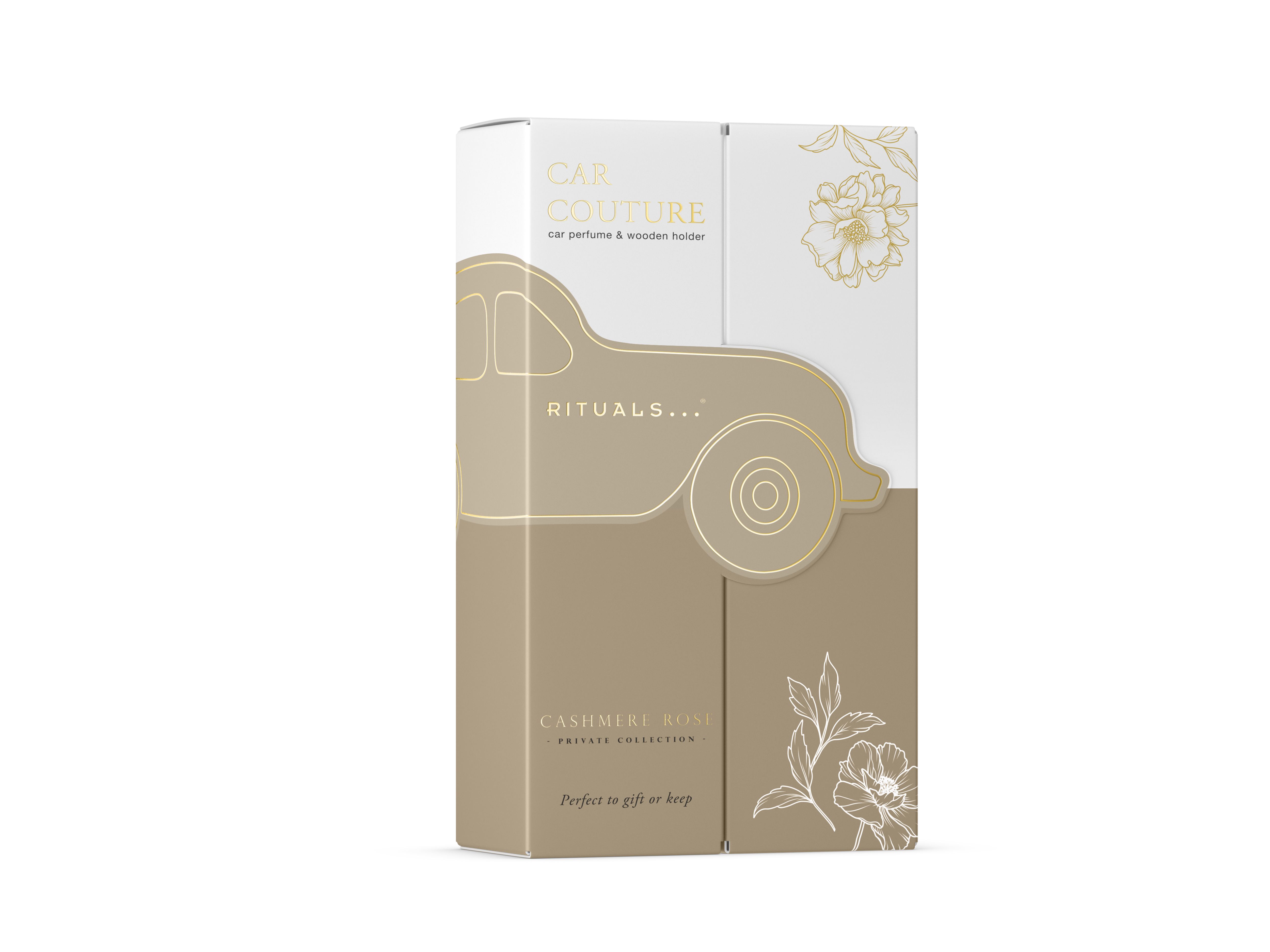 Private Collection, Cashmere Rose Car Perfume Spray Kit