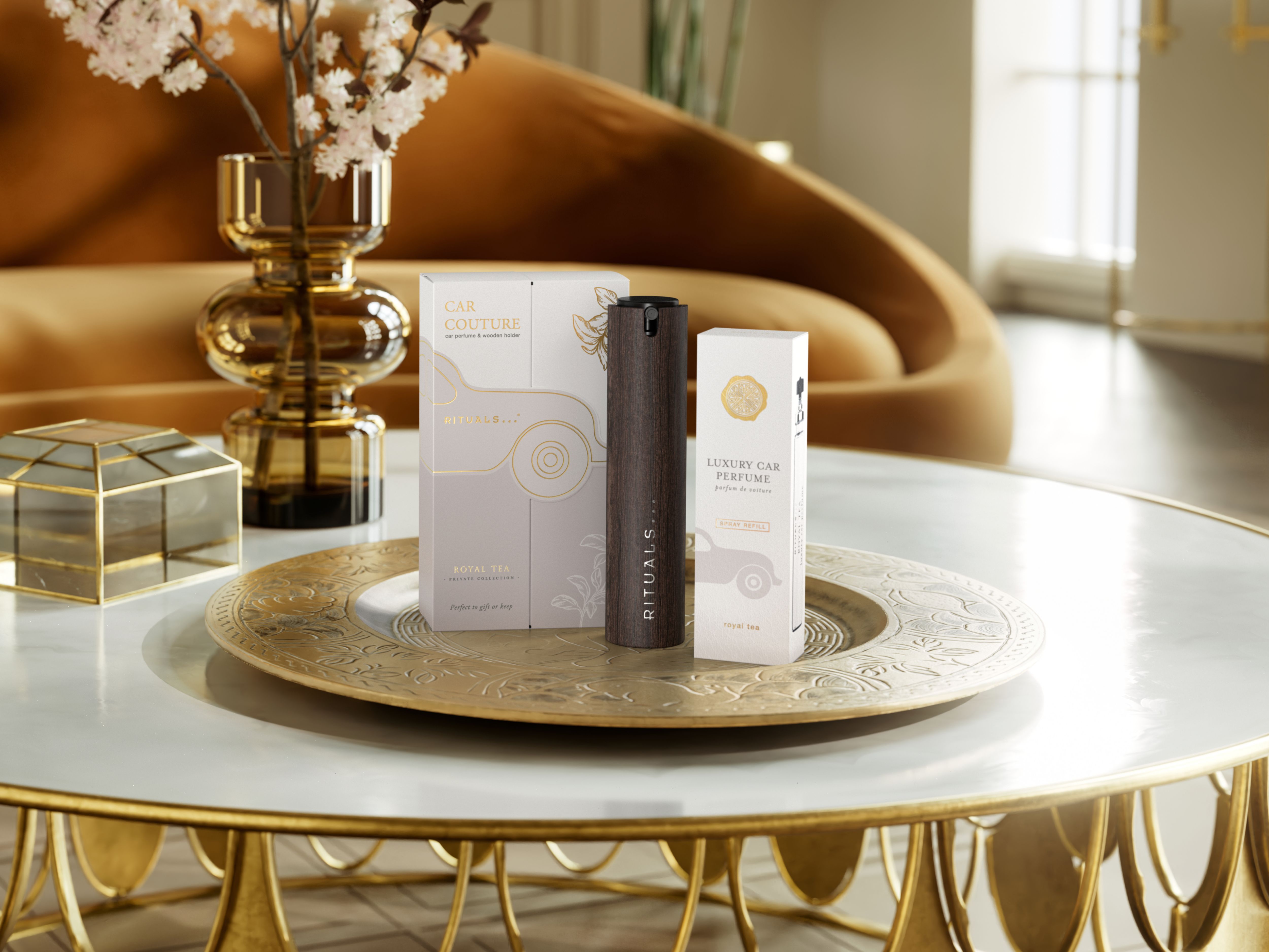 Private Collection, Royal Tea Car Perfume Spray Kit