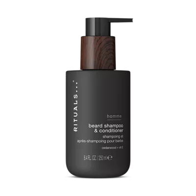 shampoo e balsamo per barba
