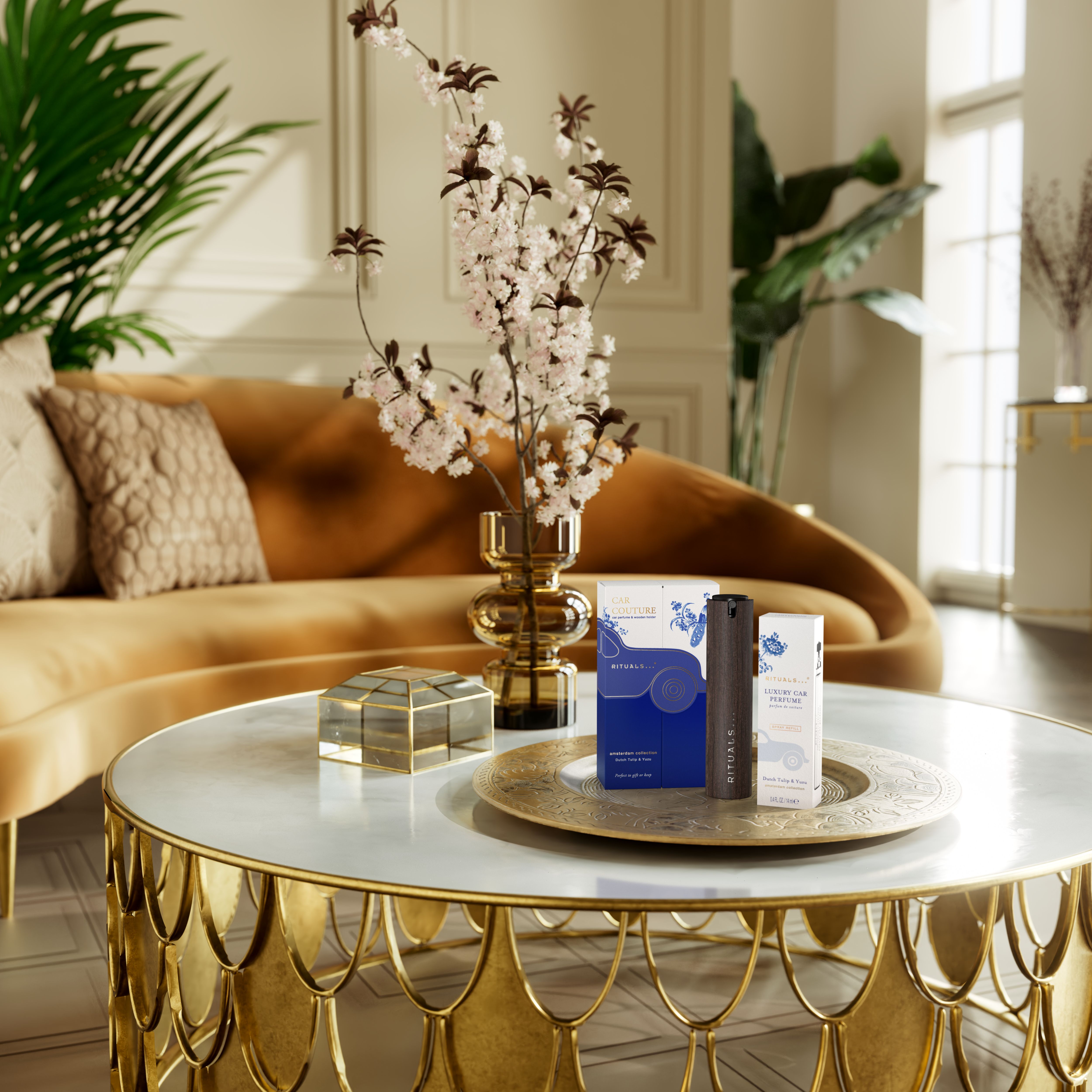 Car Fragrance Spray Kit Amsterdam Collection