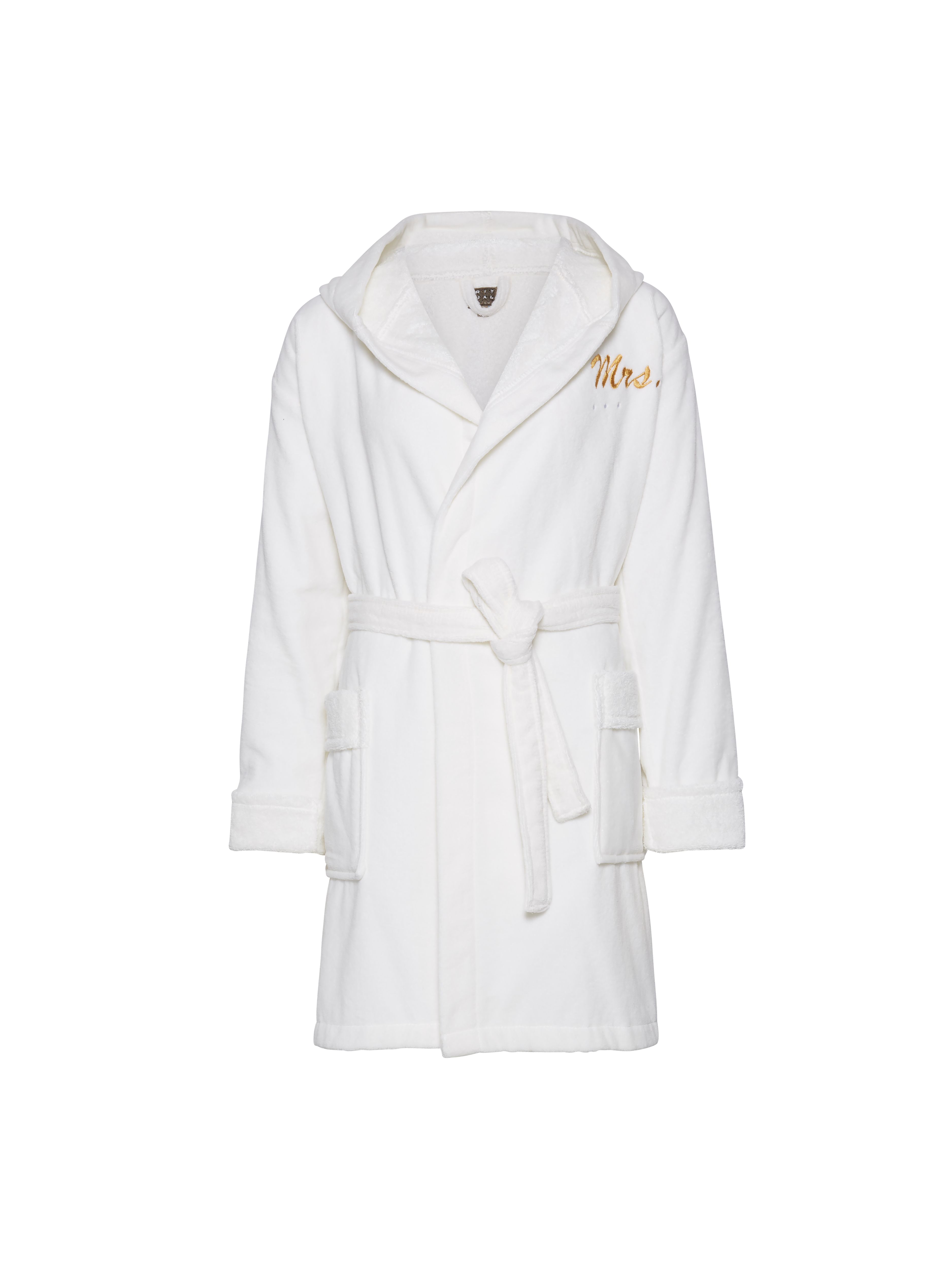 Mrs Bathrobe - White - L