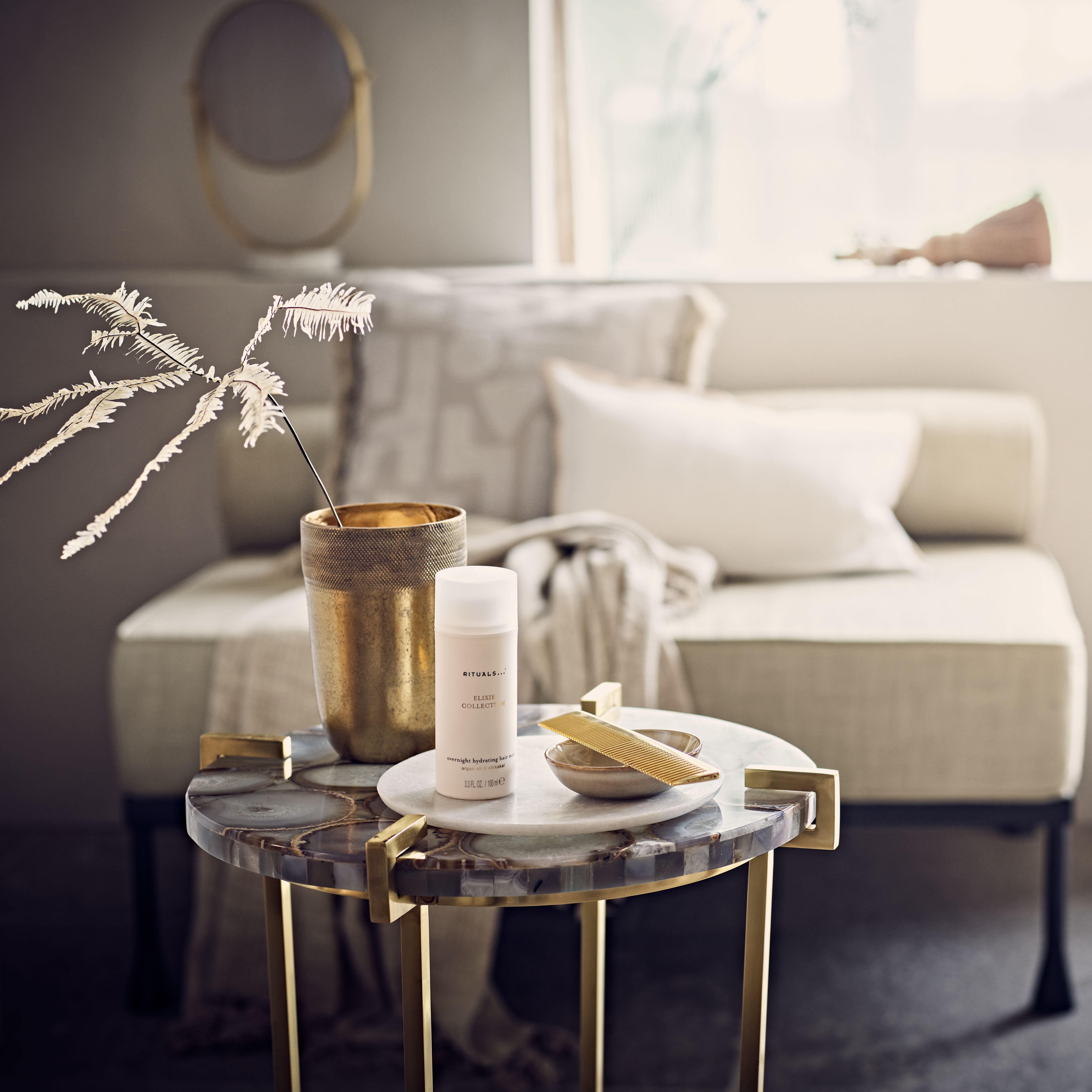 Elixir Collection Overnight Hydrating Hair Mask Lifestyle How to Use