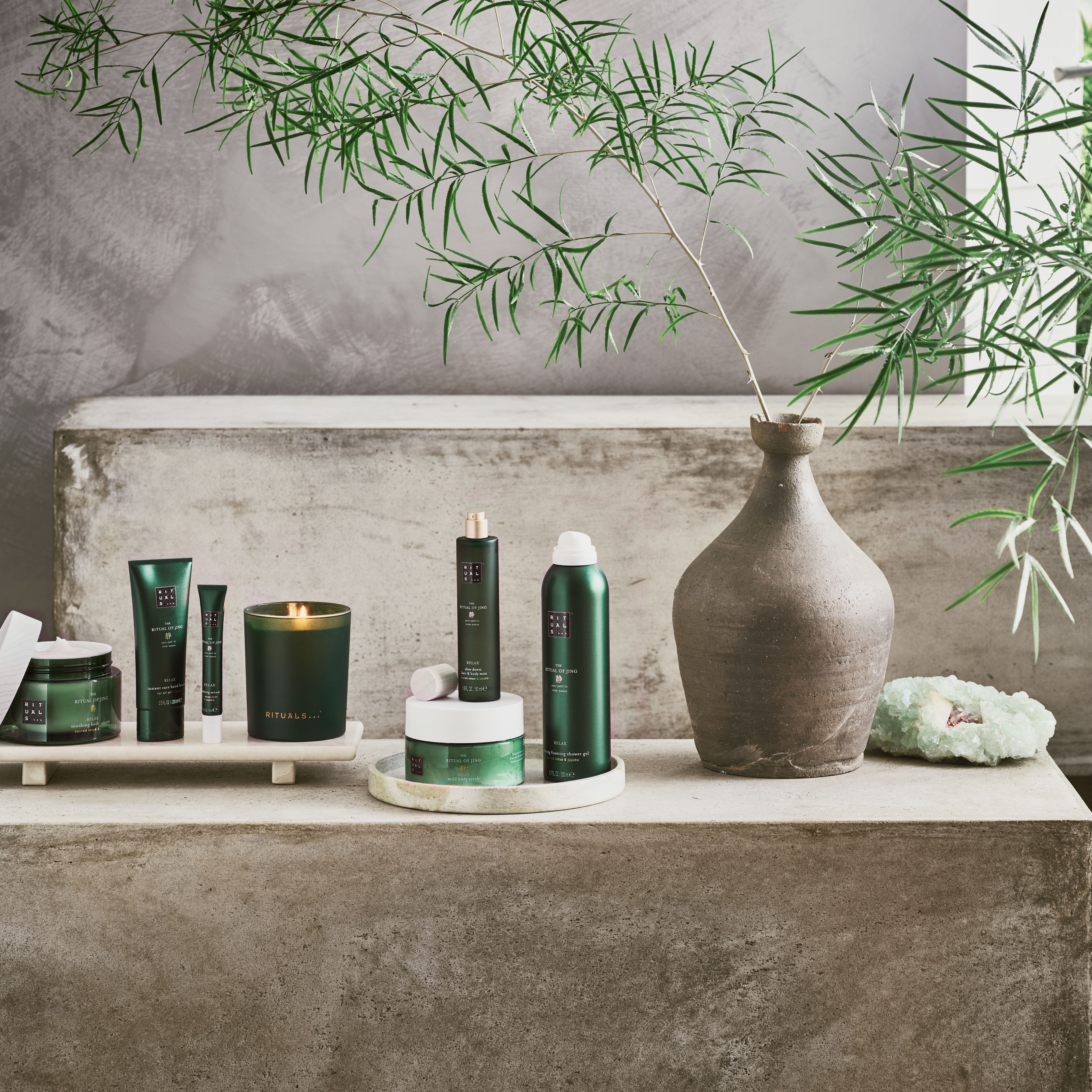 The Ritual of Jing Lifestyle with Product Range