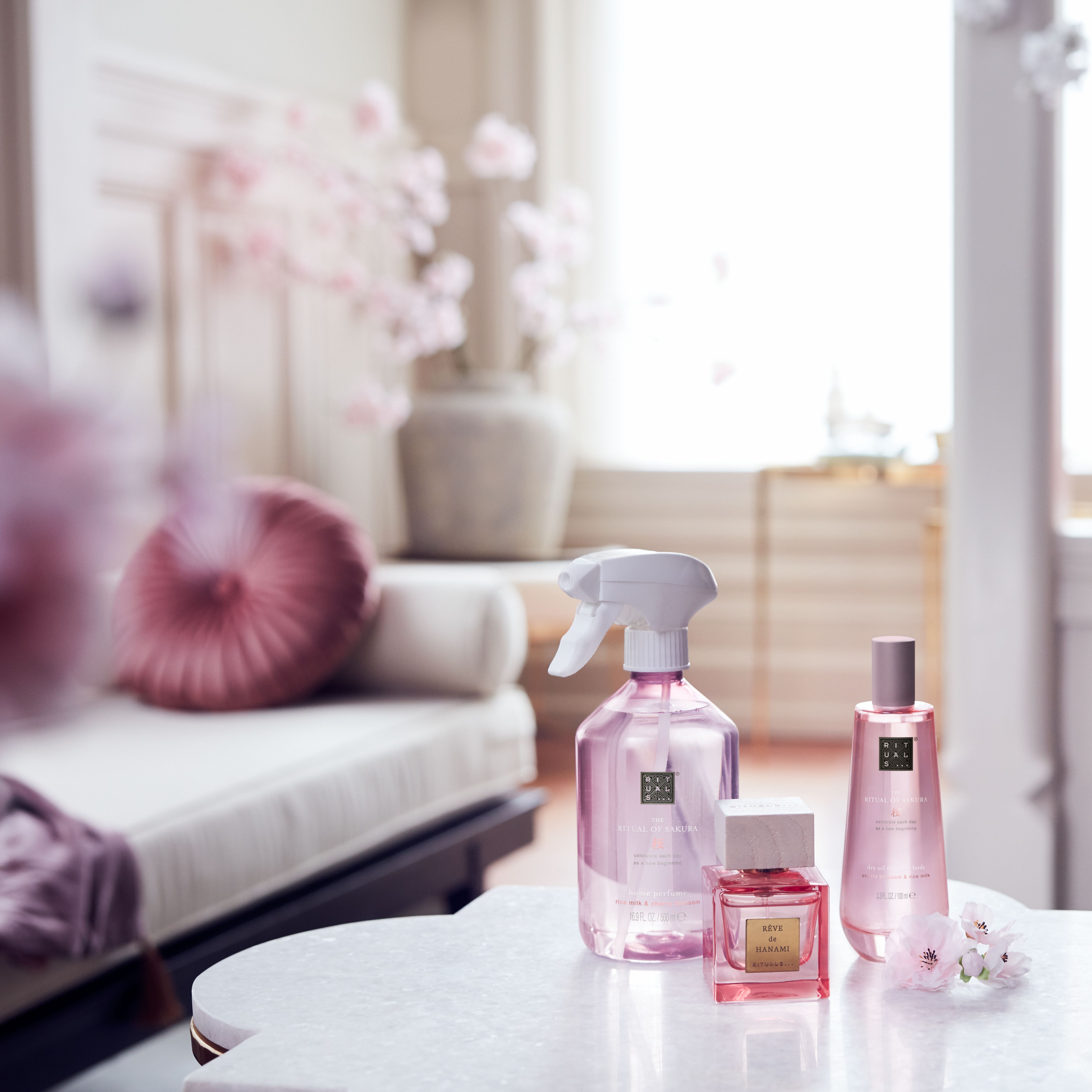 The Ritual of Sakura Lifestyle with Product Range