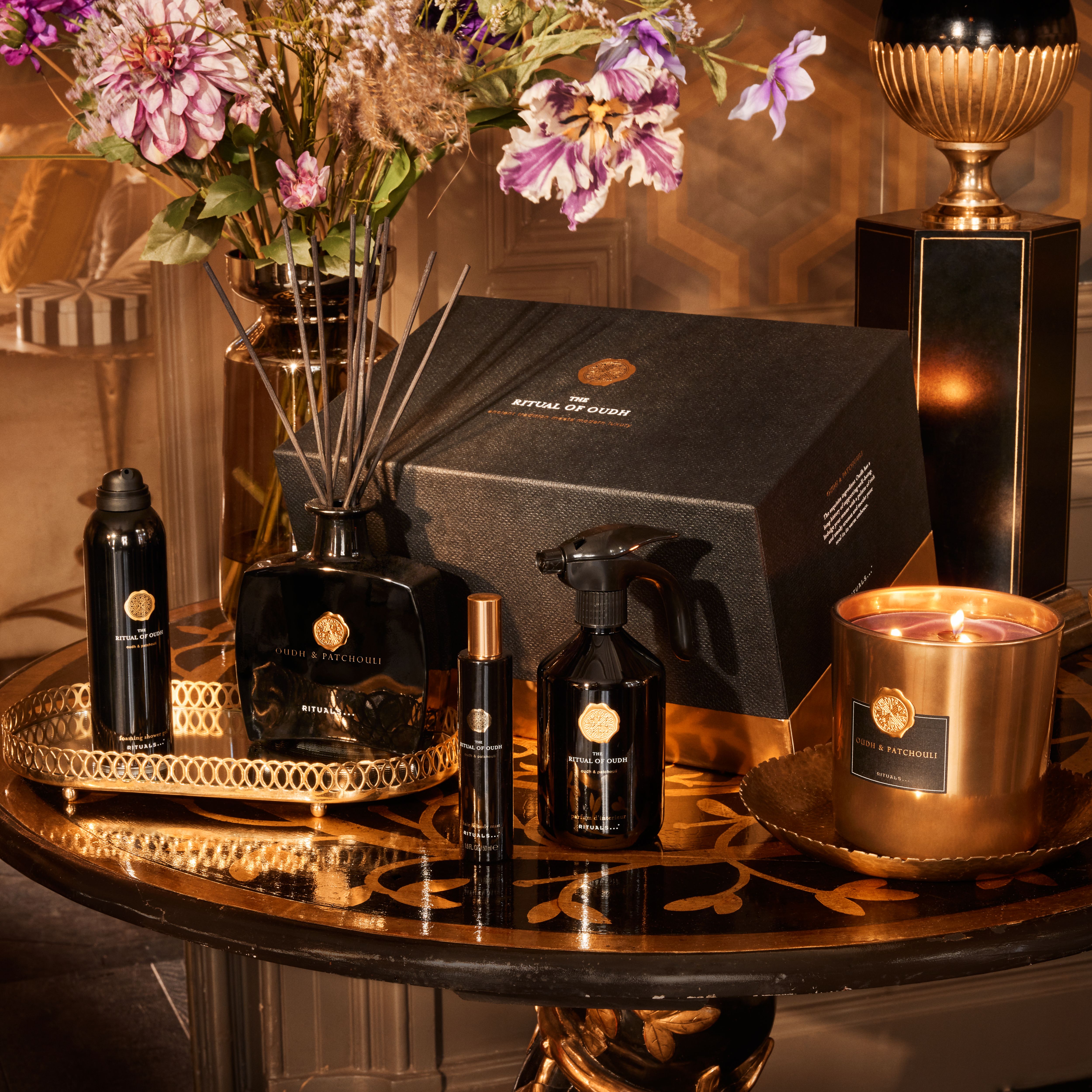 The Ritual of Oudh Lifestyle with Product Range