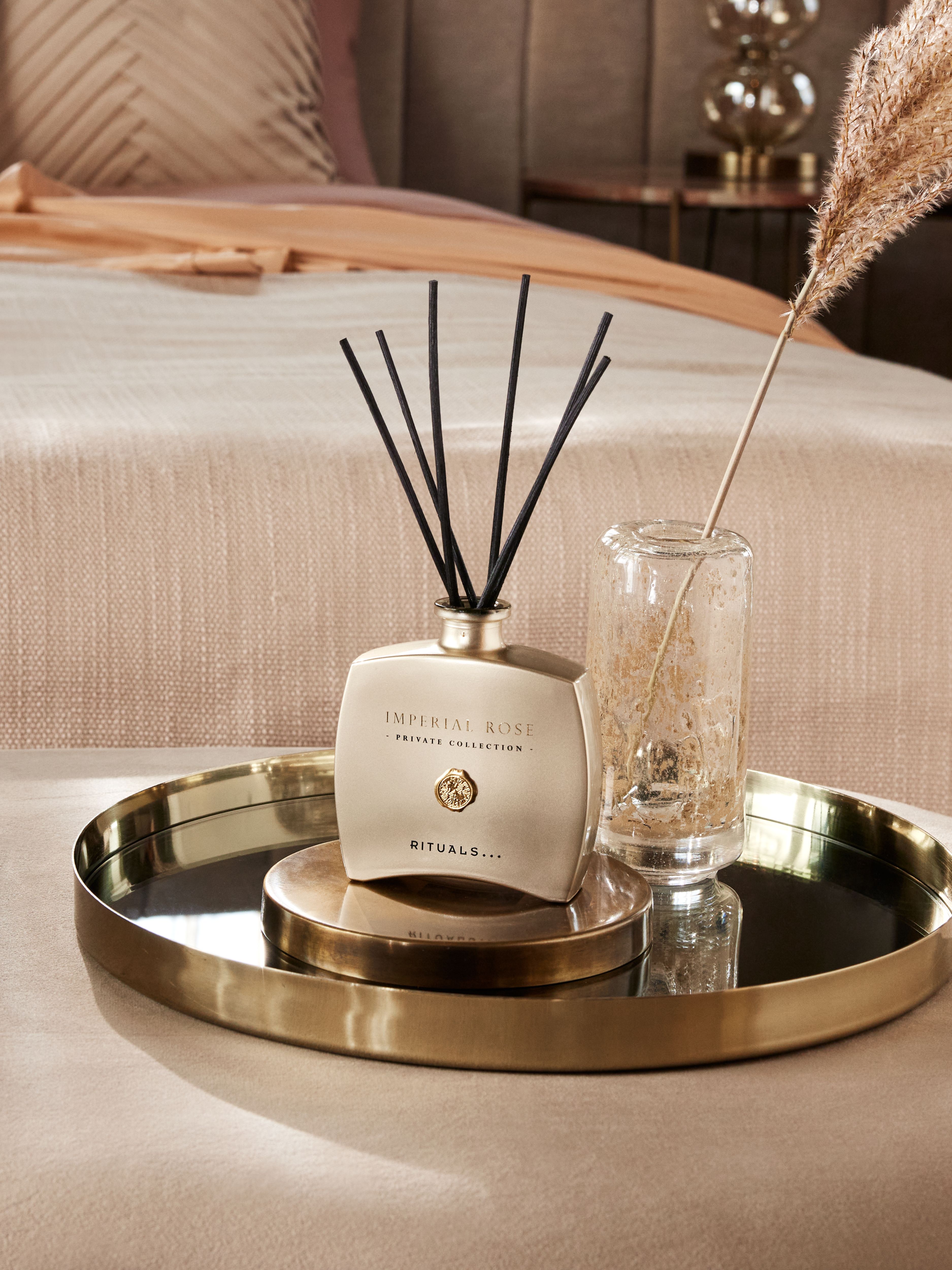 Imperial Rose Mini Fragrance Sticks Lifestyle with Product