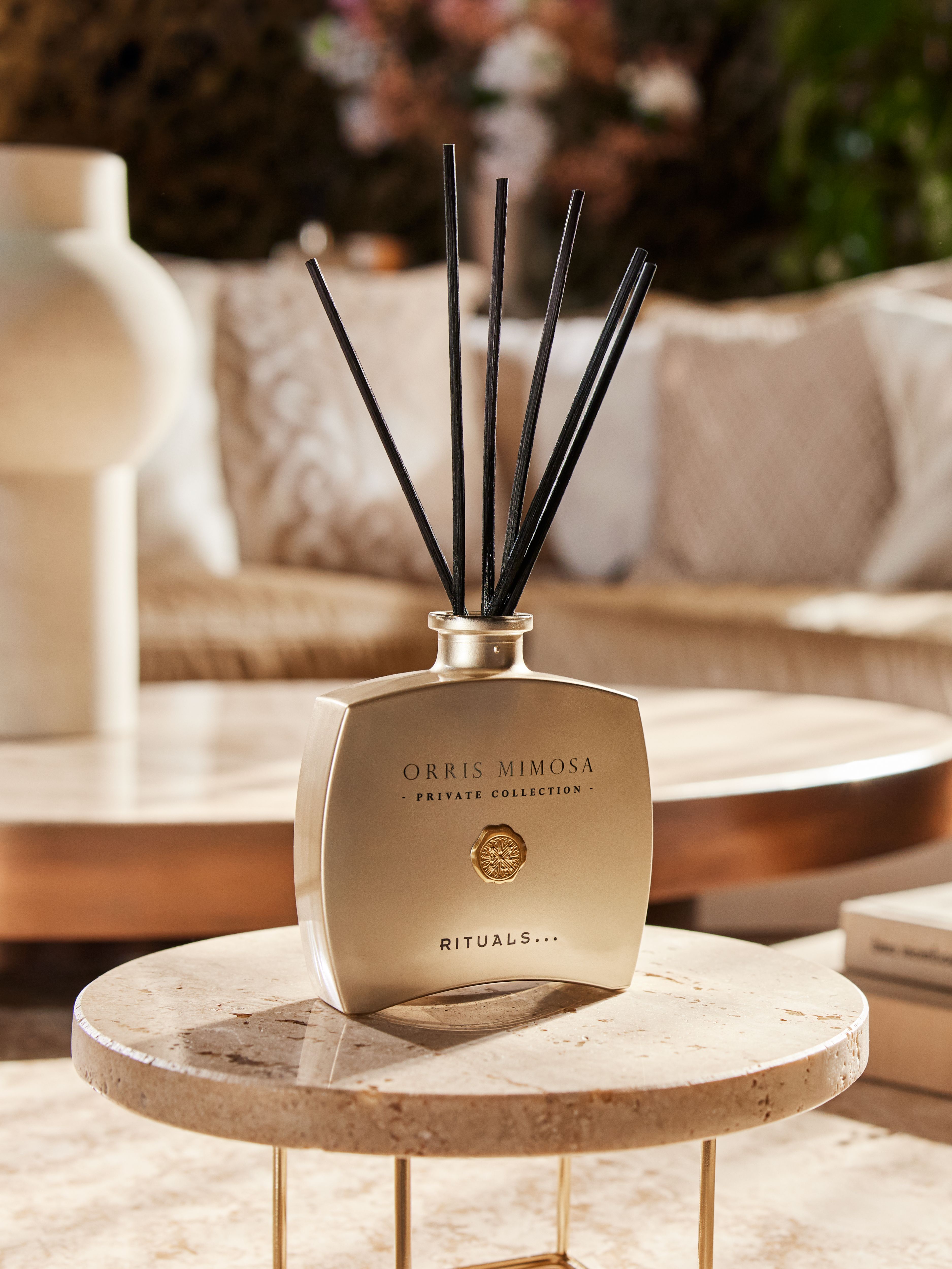 Orris Mimosa Fragrance Sticks Refill Lifestyle with Product